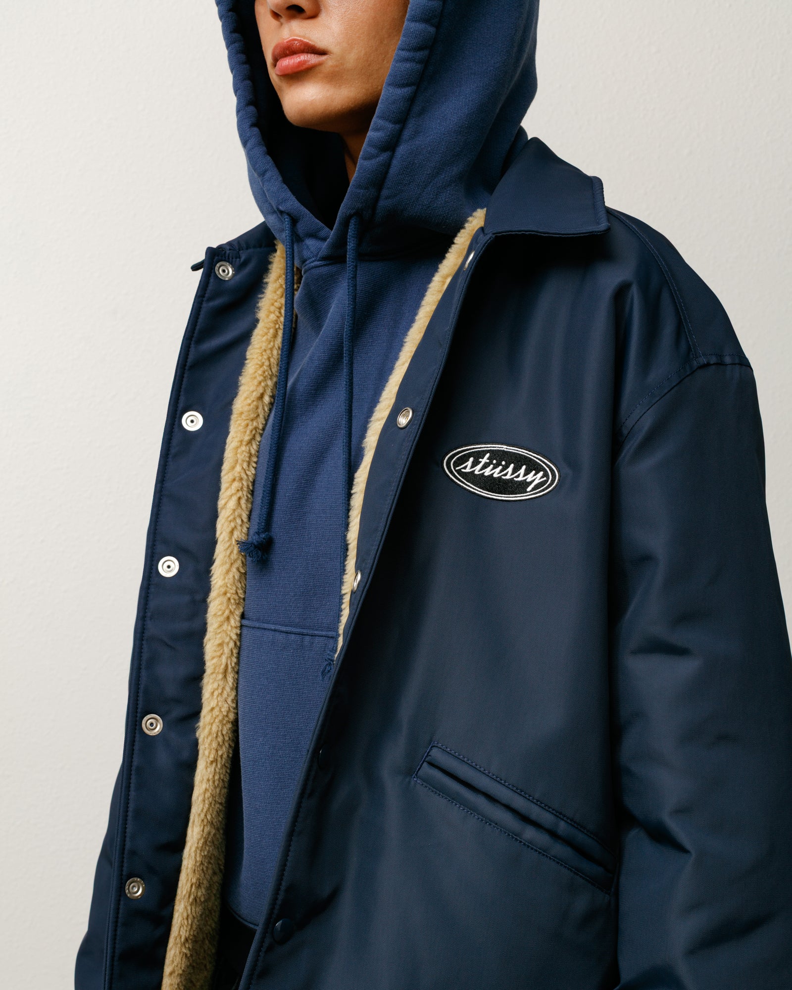 COACHES JACKET NAVY