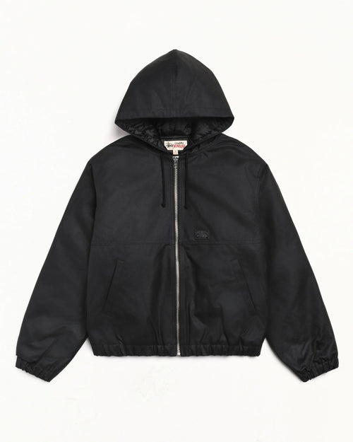 WORK JACKET WAXED COTTON BLACK – Neighborhood