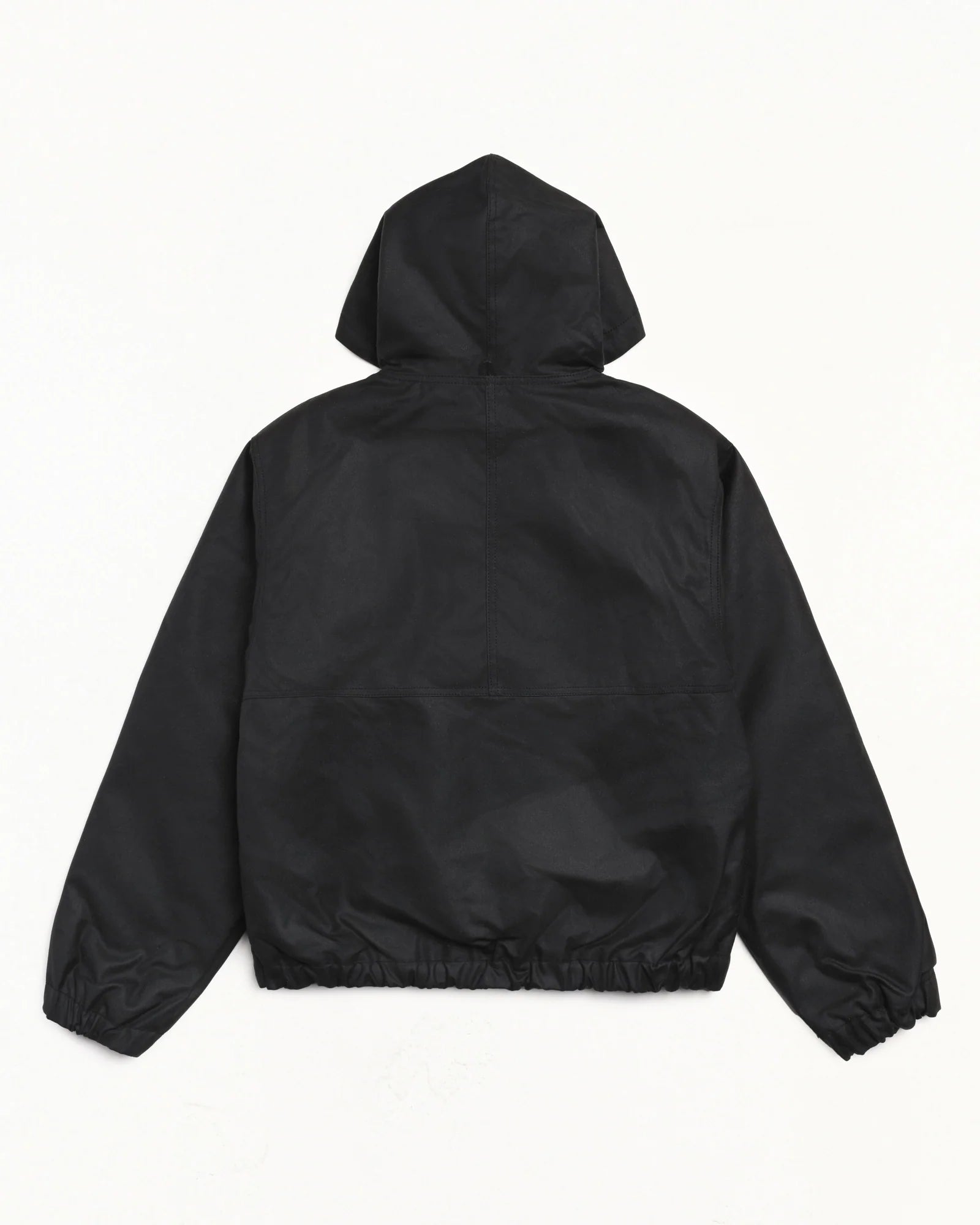 WORK JACKET WAXED COTTON BLACK
