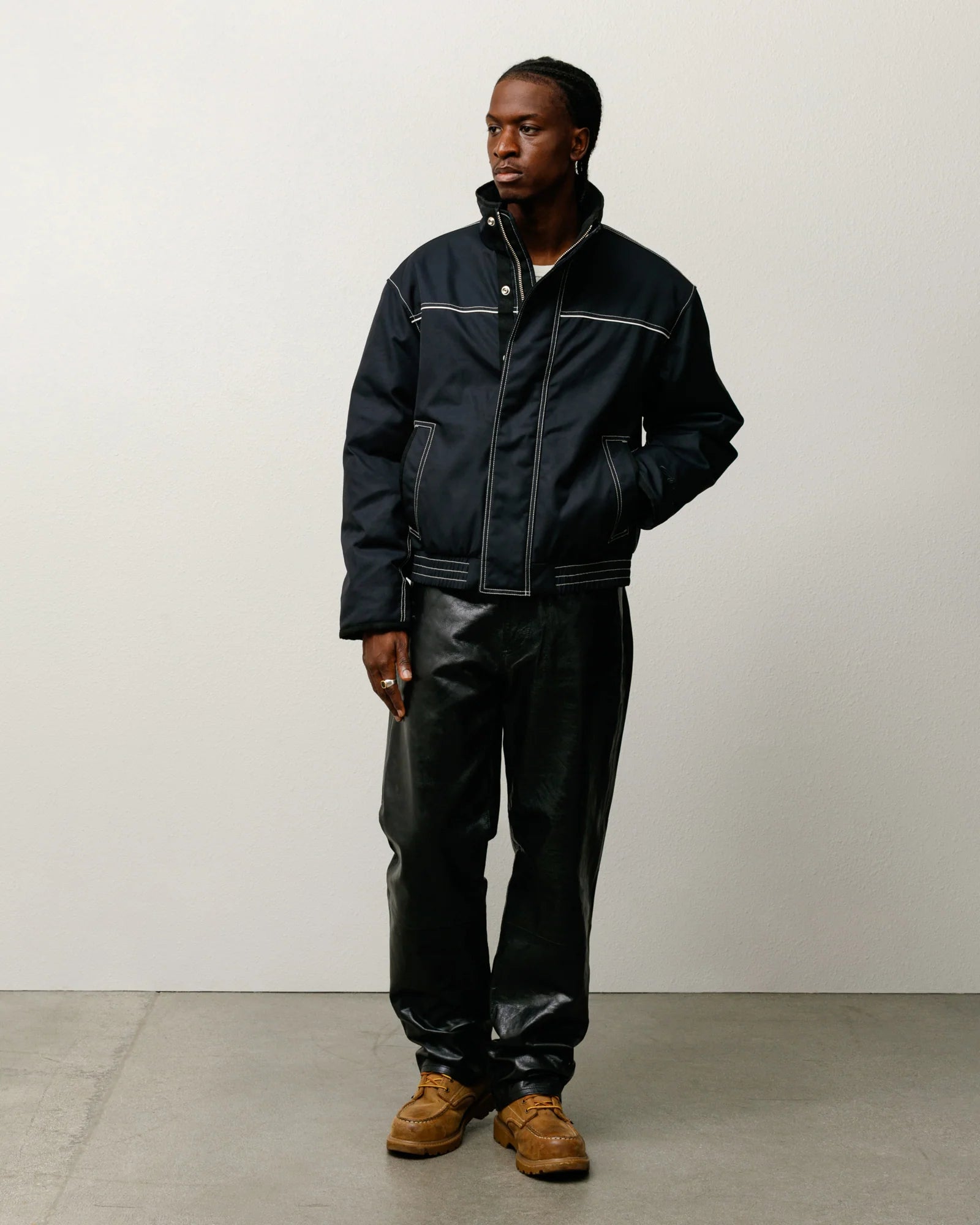 INSULATED BUILT JACKET BLACK
