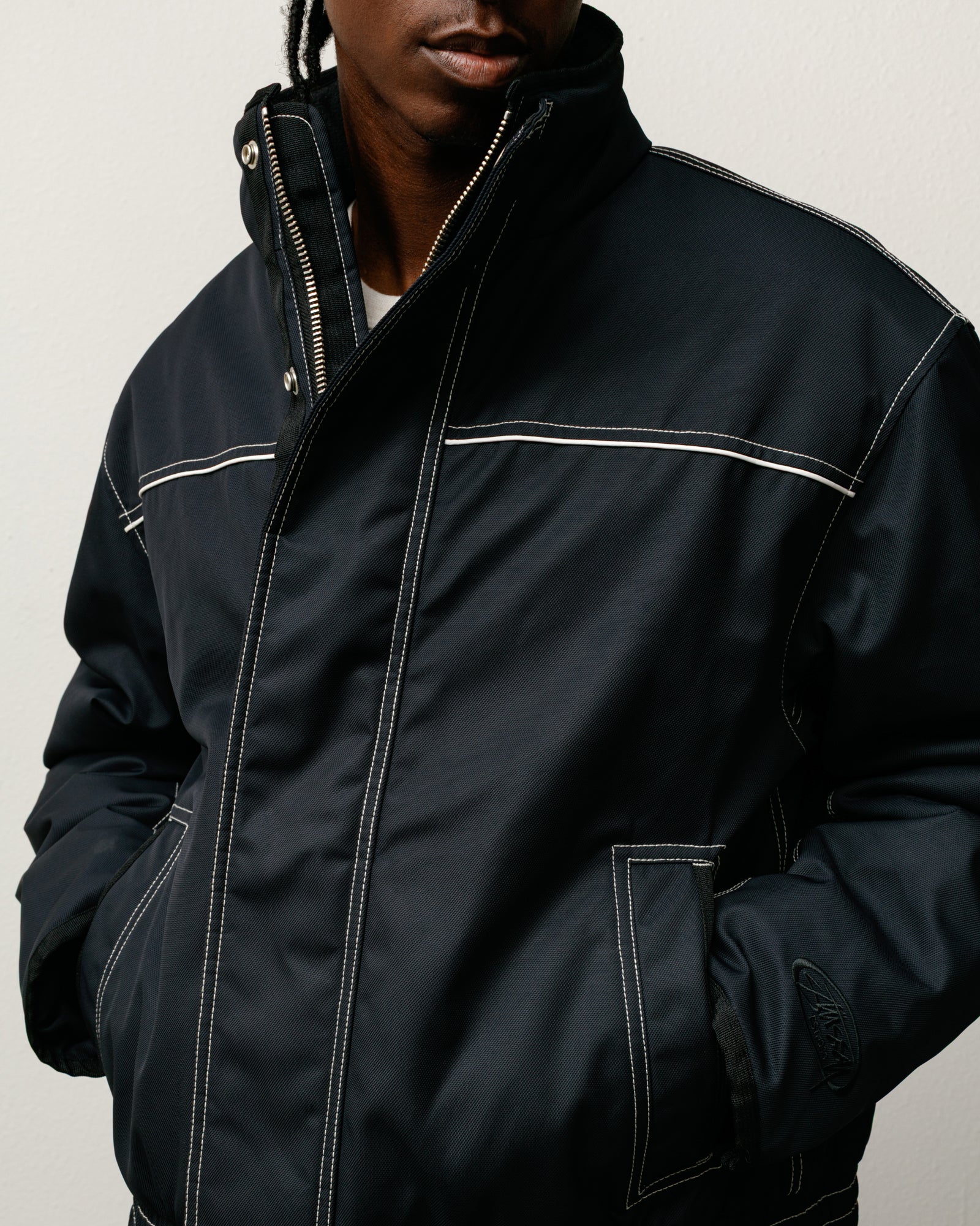 INSULATED BUILT JACKET BLACK