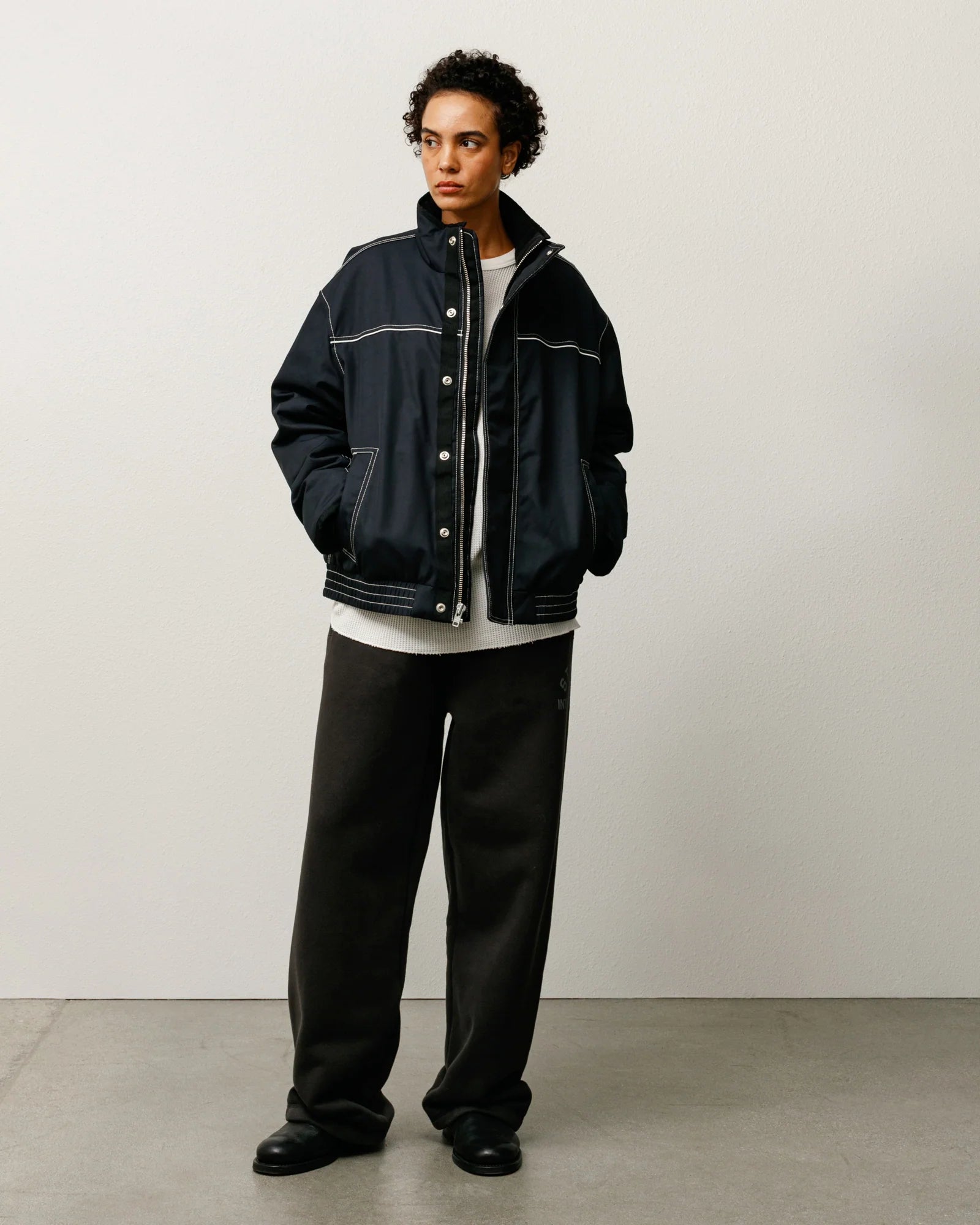 INSULATED BUILT JACKET BLACK