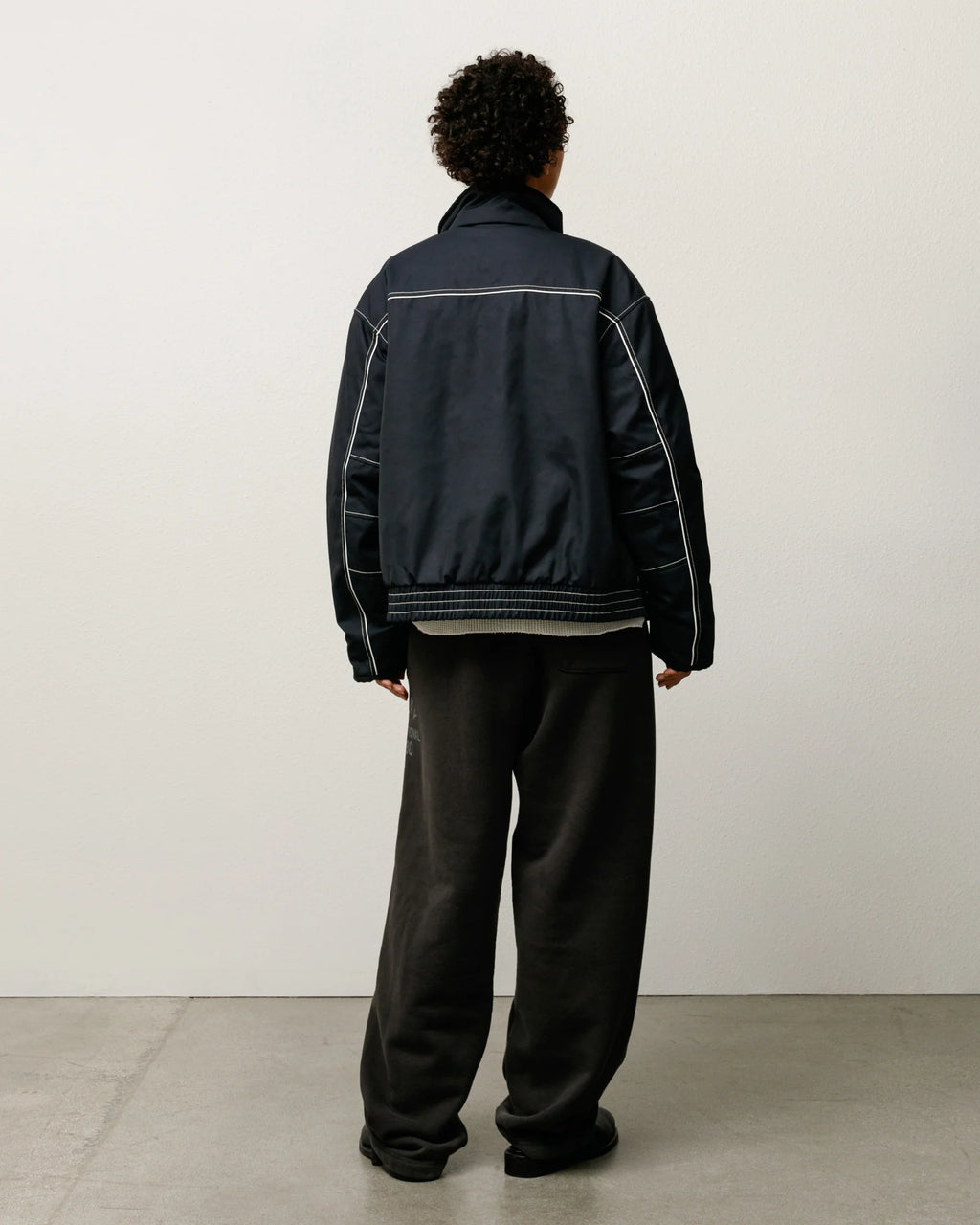 INSULATED BUILT JACKET BLACK