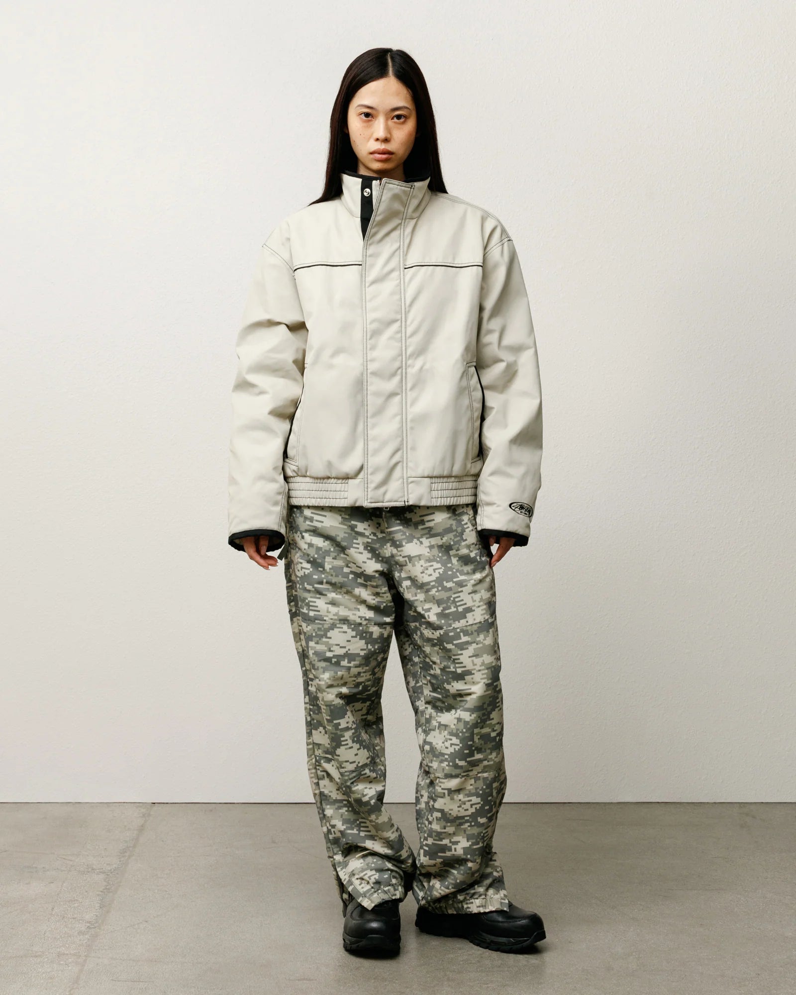 INSULATED BUILT JACKET SAND