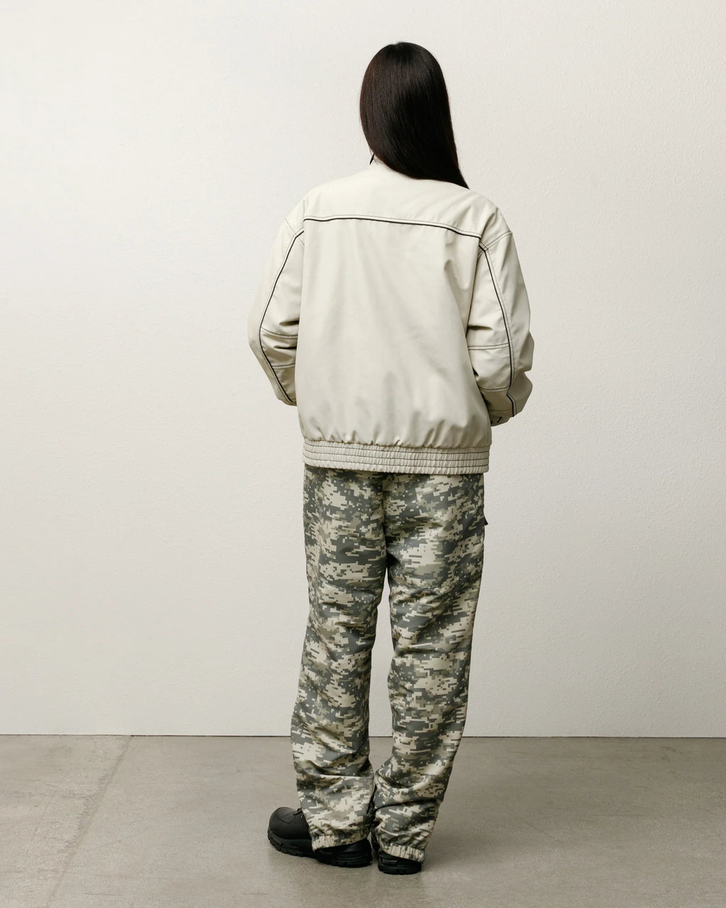 INSULATED BUILT JACKET SAND