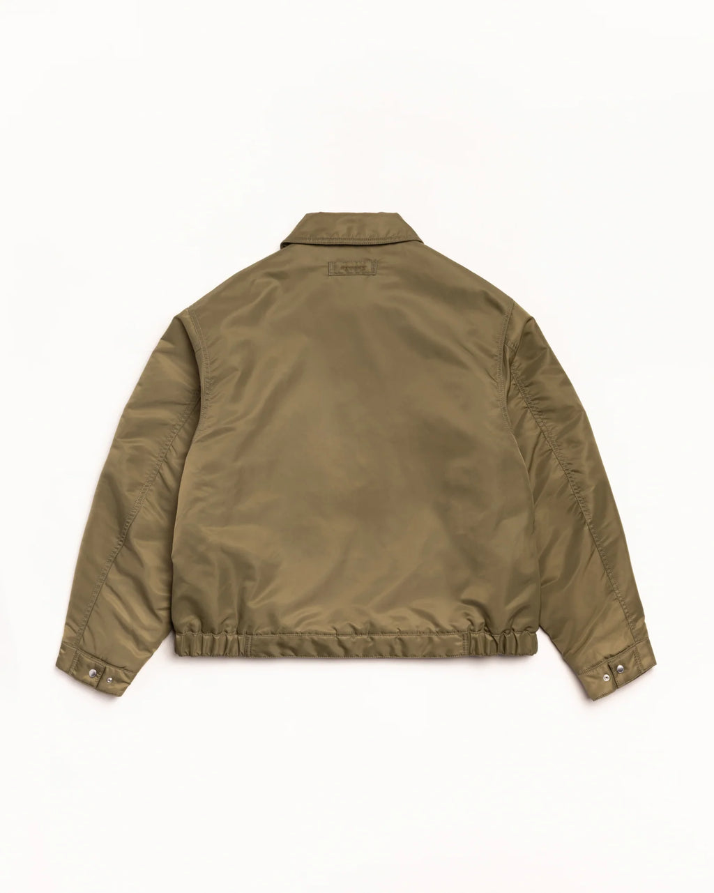 PILE LINED ZIP JACKET OLIVE