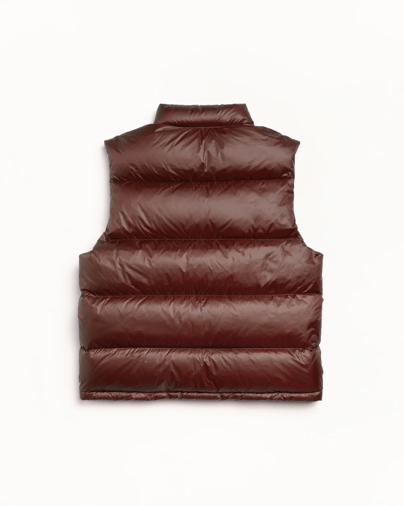 MICRO RIPSTOP DOWN VEST BROWN