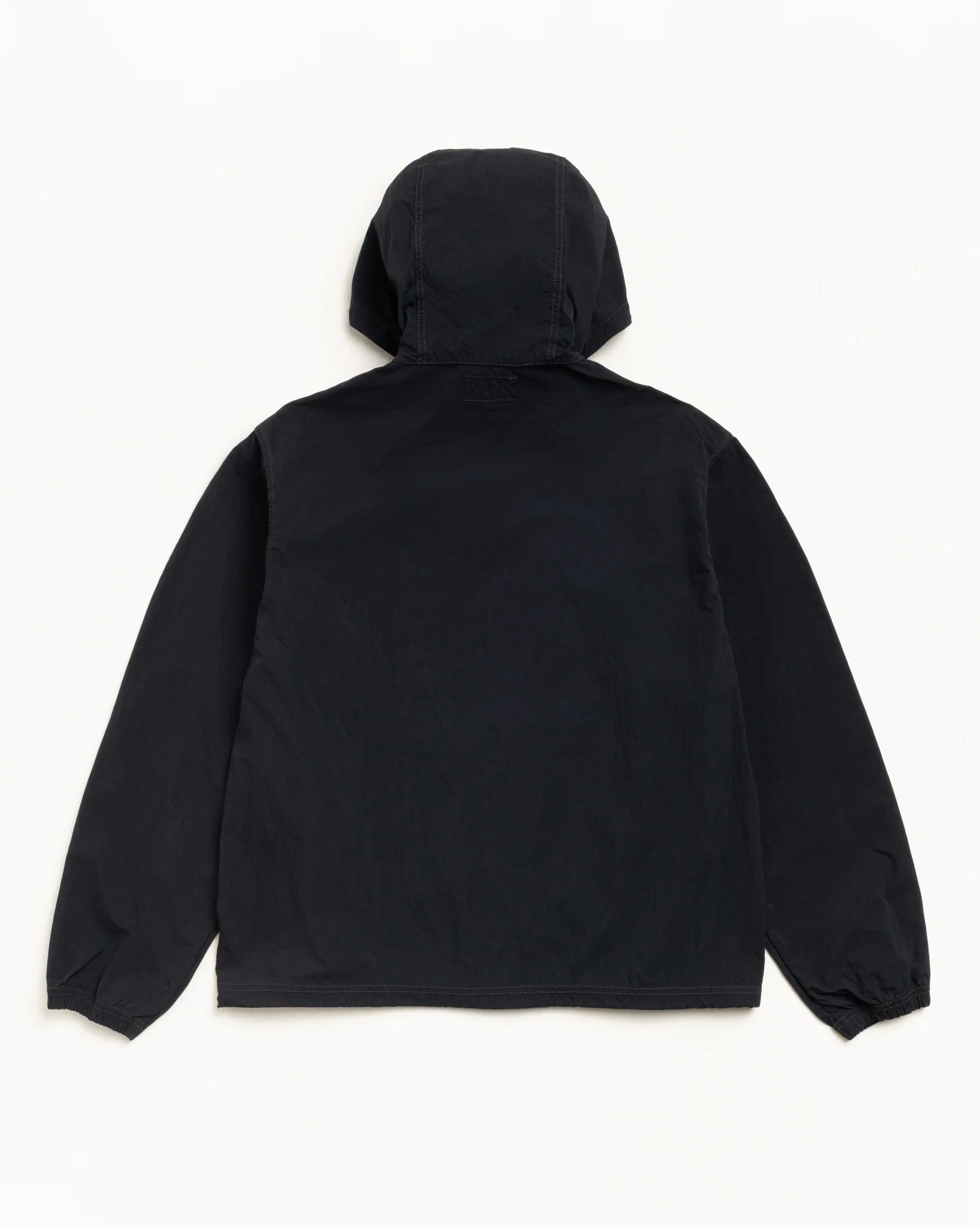 LIGHTWEIGHT HOODED JACKET BLACK