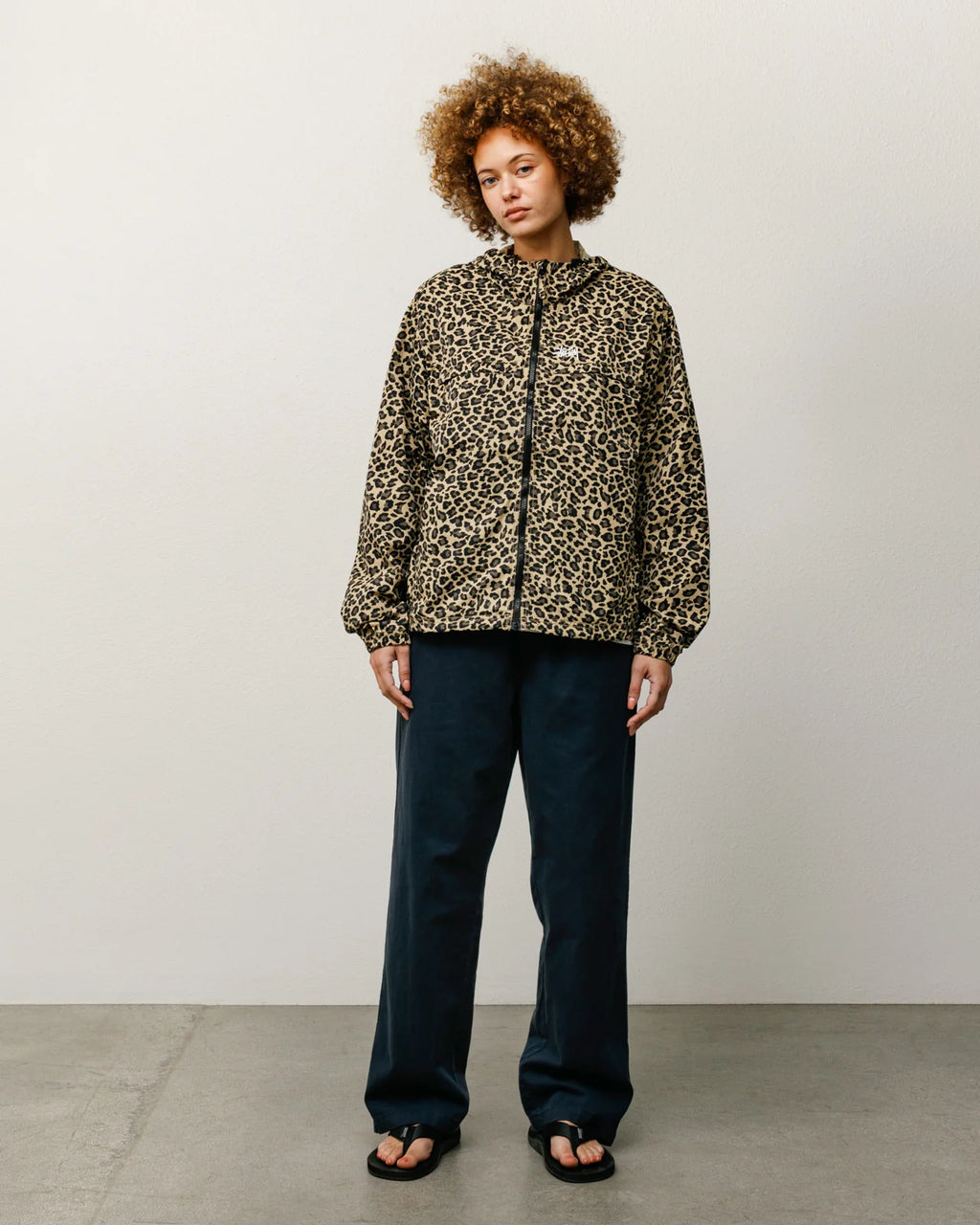 LIGHTWEIGHT HOODED JACKET CHEETAH