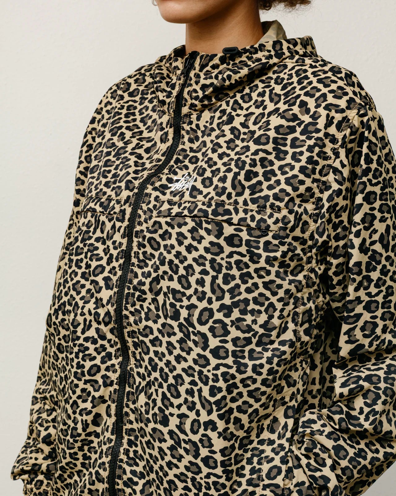 LIGHTWEIGHT HOODED JACKET CHEETAH