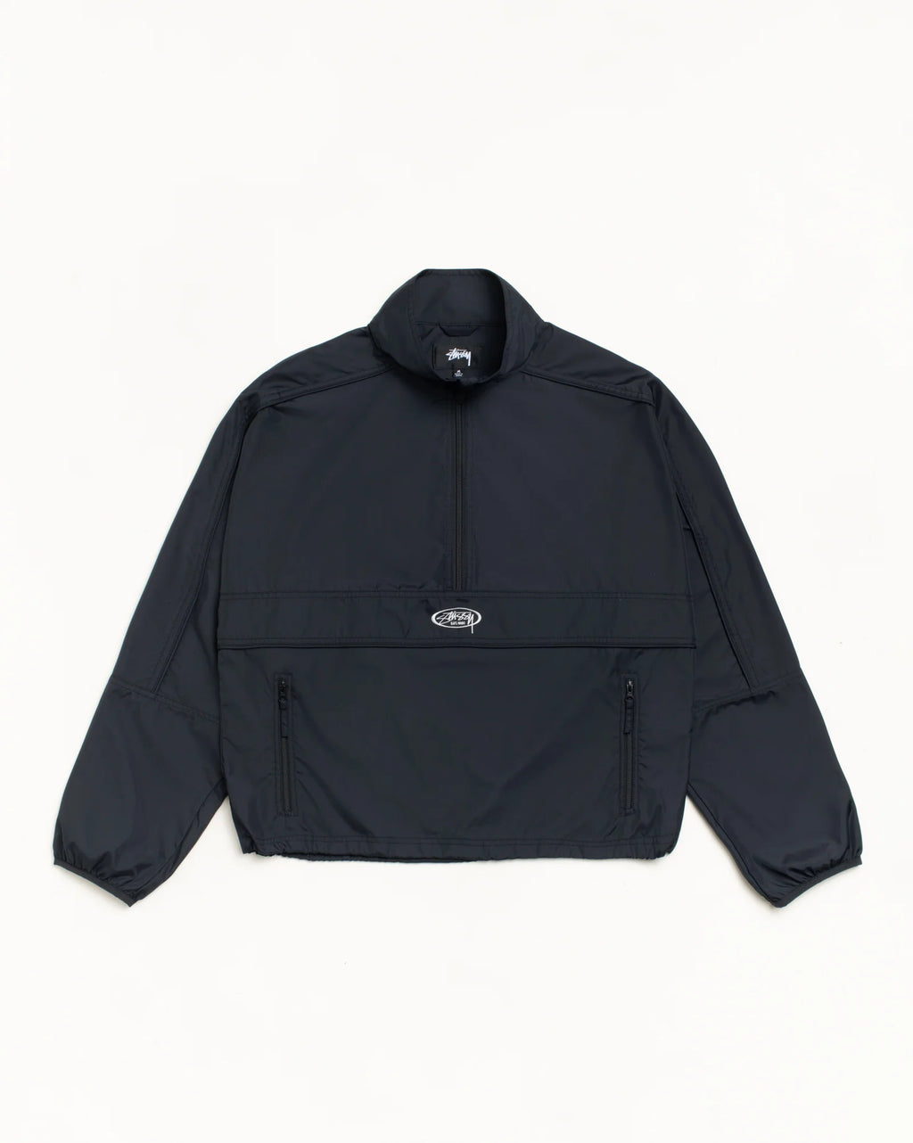 LIGHTWEIGHT PULLOVER JACKET BLACK