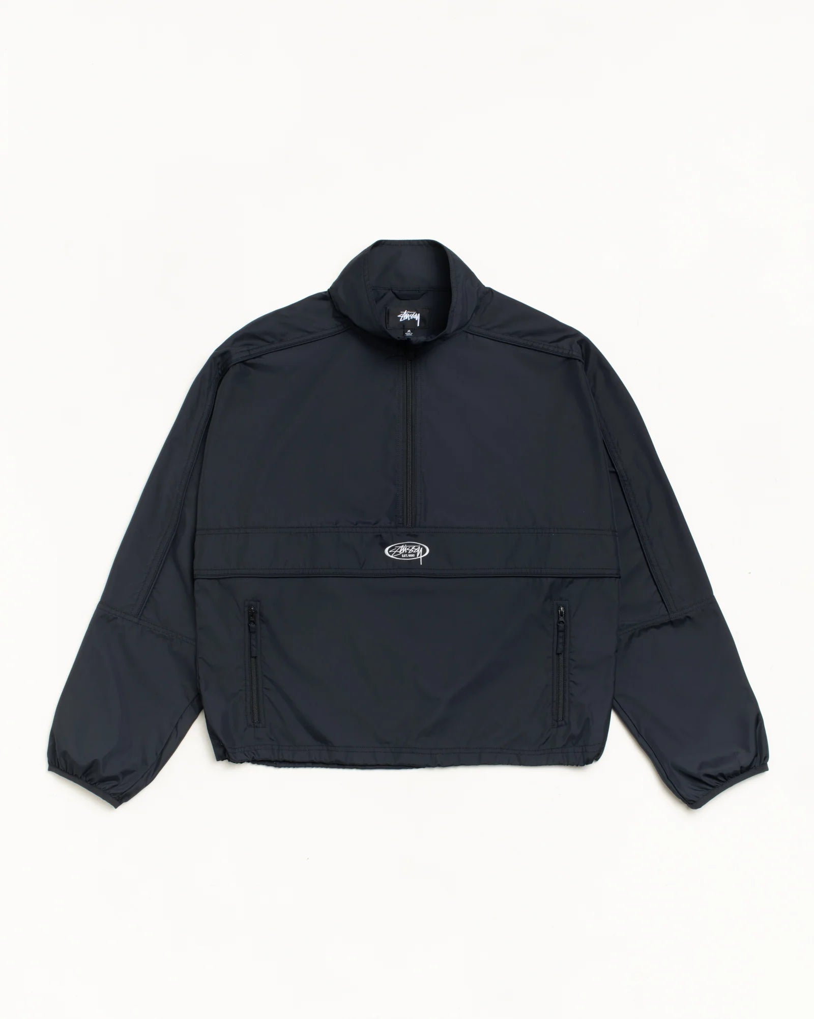 LIGHTWEIGHT PULLOVER JACKET BLACK