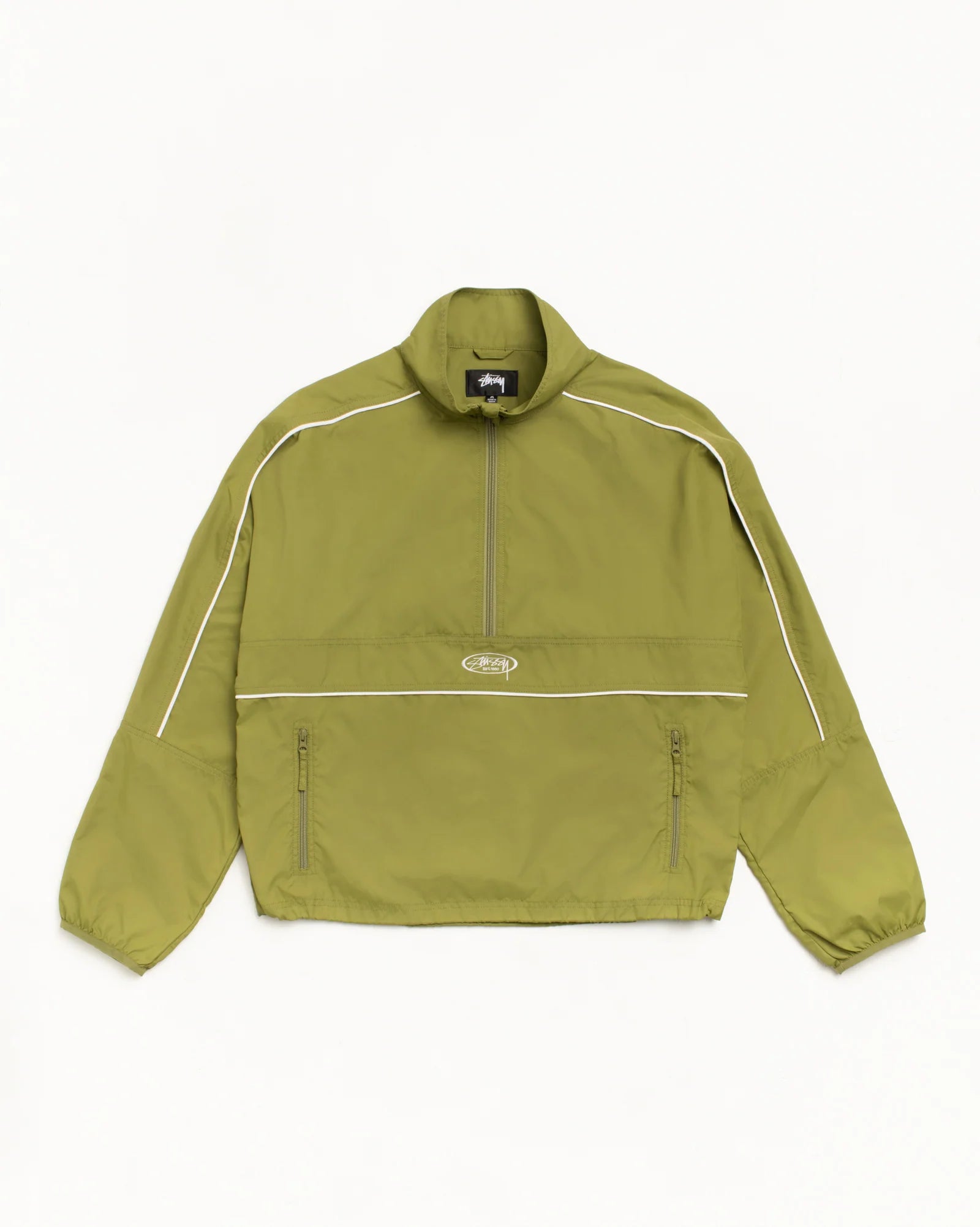 LIGHTWEIGHT PULLOVER JACKET OLIVE