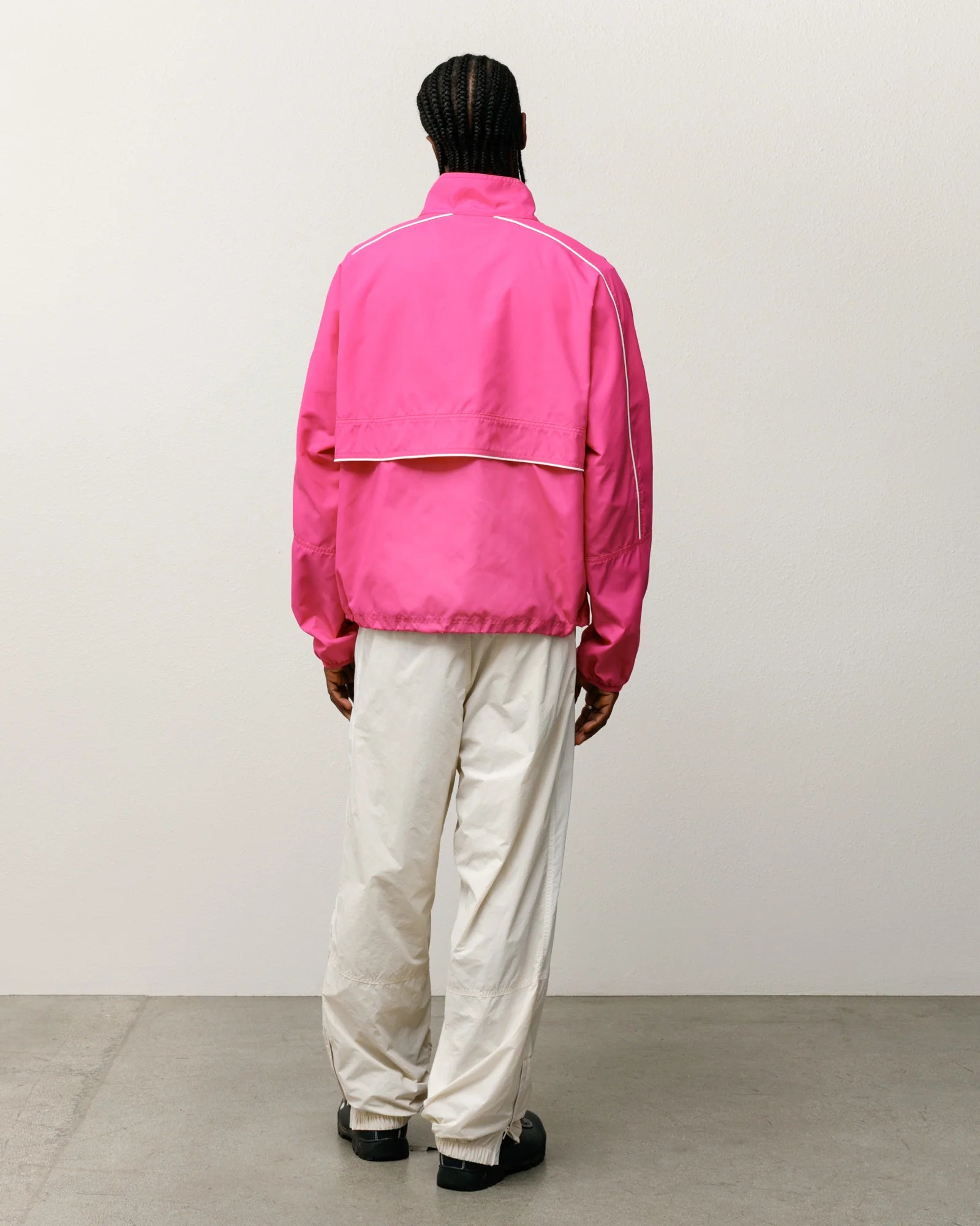 LIGHTWEIGHT PULLOVER JACKET PINK