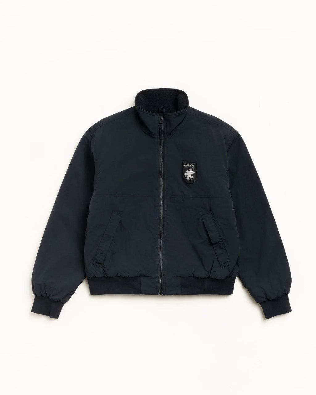 POLAR FLEECE LINED JACKET BLACK