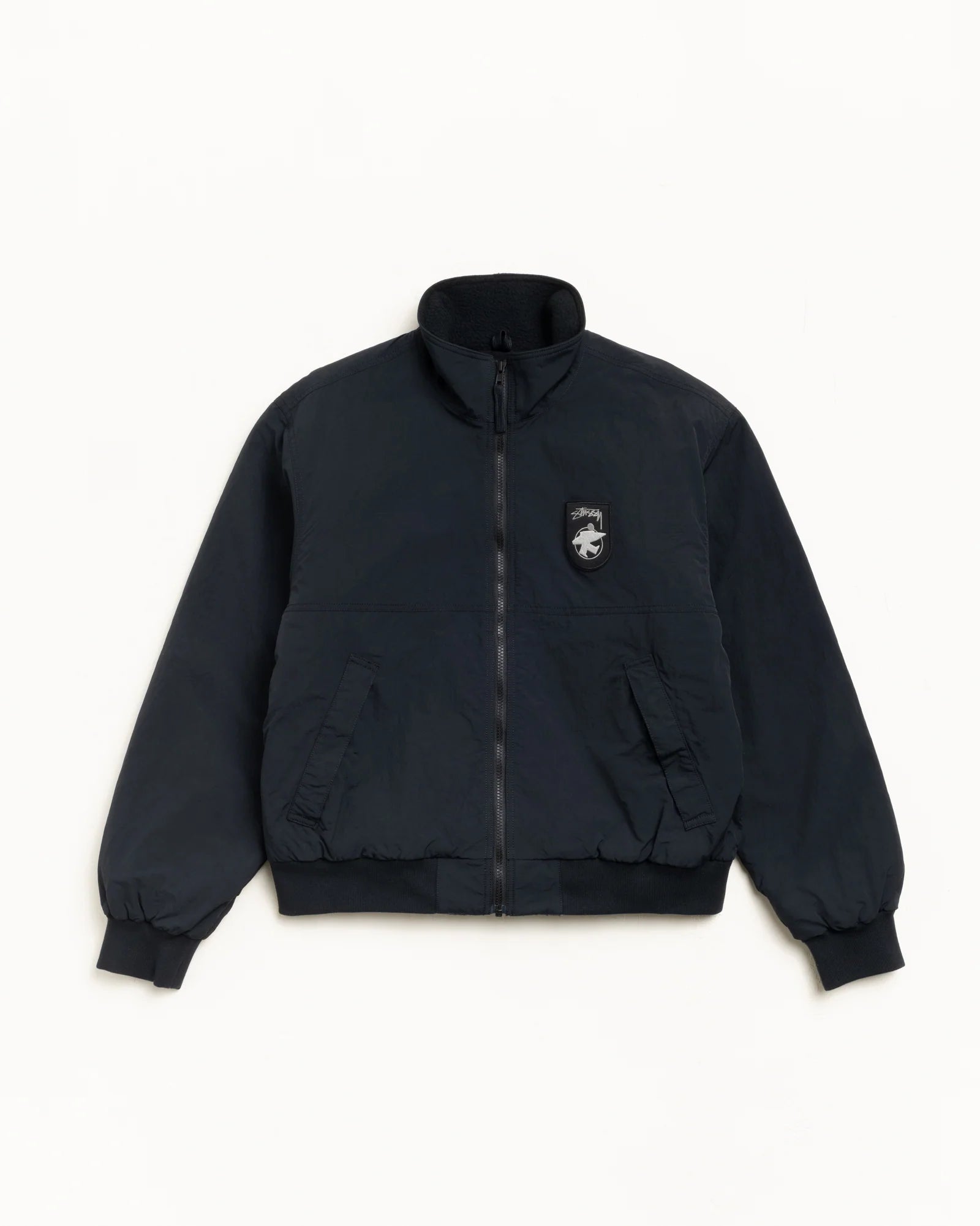 POLAR FLEECE LINED JACKET BLACK