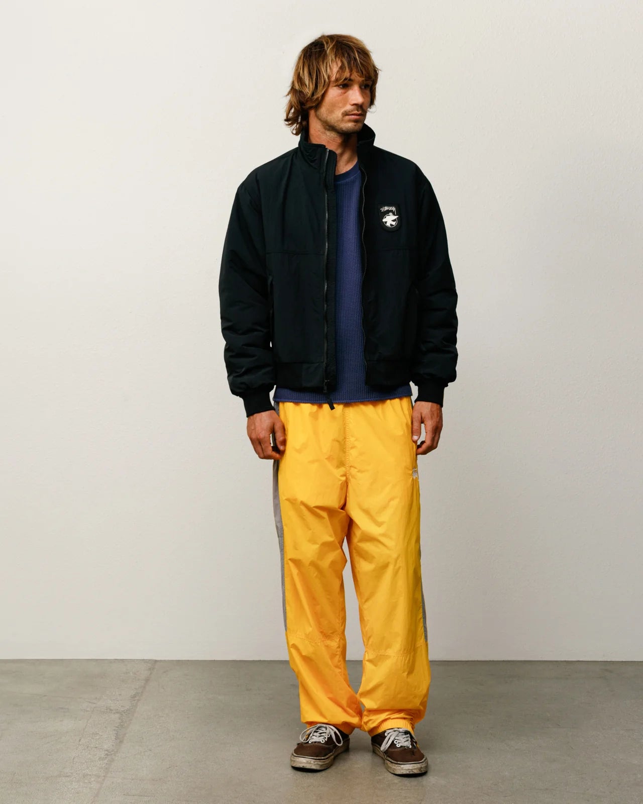 POLAR FLEECE LINED JACKET BLACK