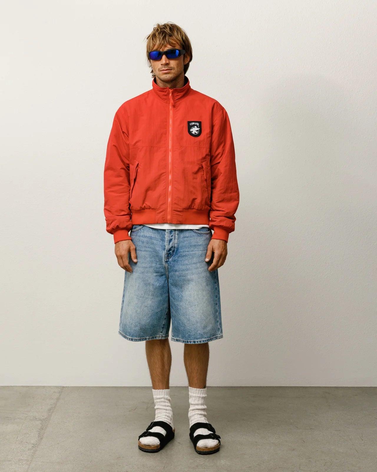 POLAR FLEECE LINED JACKET RED