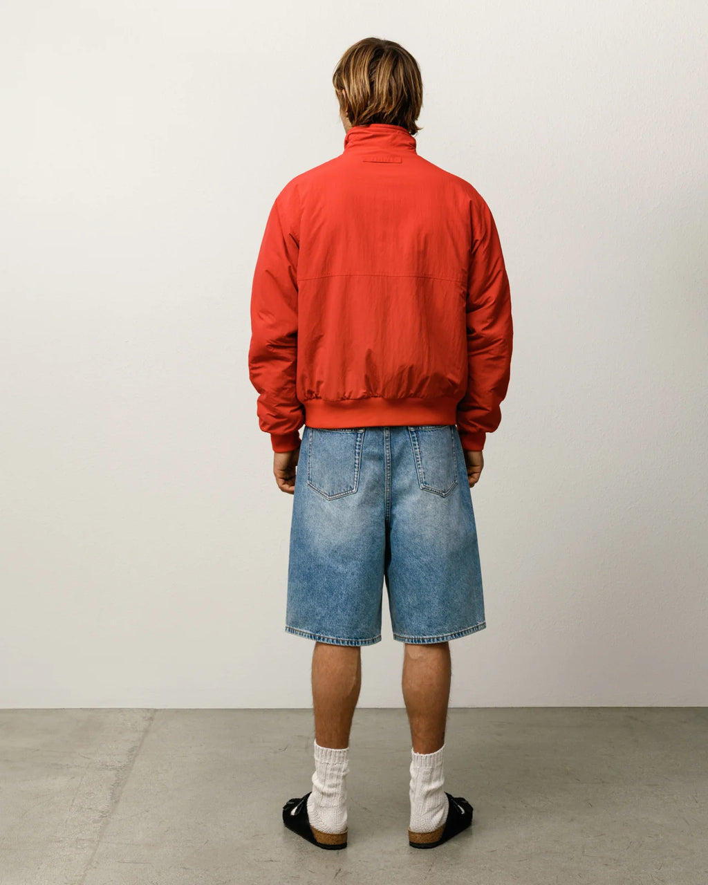 POLAR FLEECE LINED JACKET RED