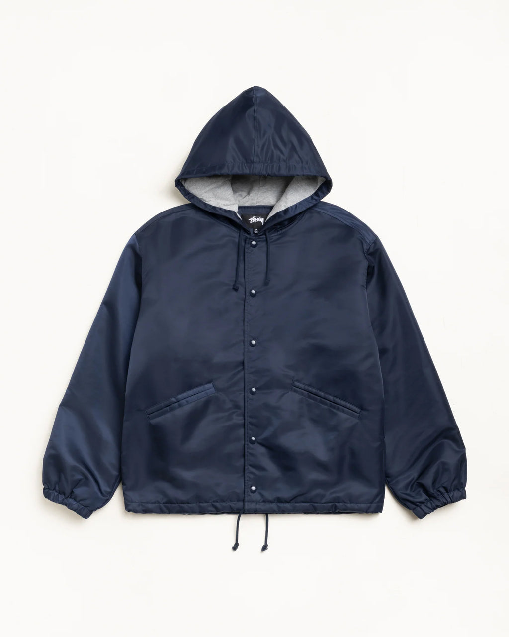 HOODED COACHES JACKET NAVY