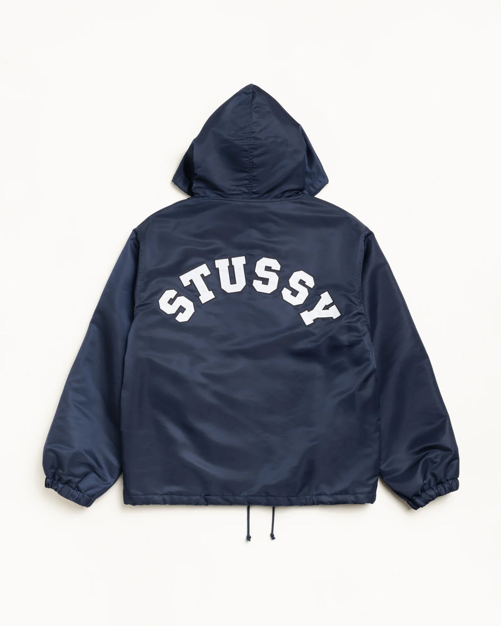 HOODED COACHES JACKET NAVY