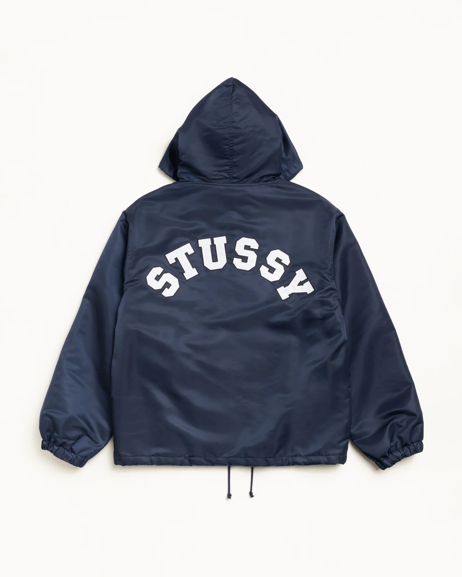 HOODED COACHES JACKET NAVY