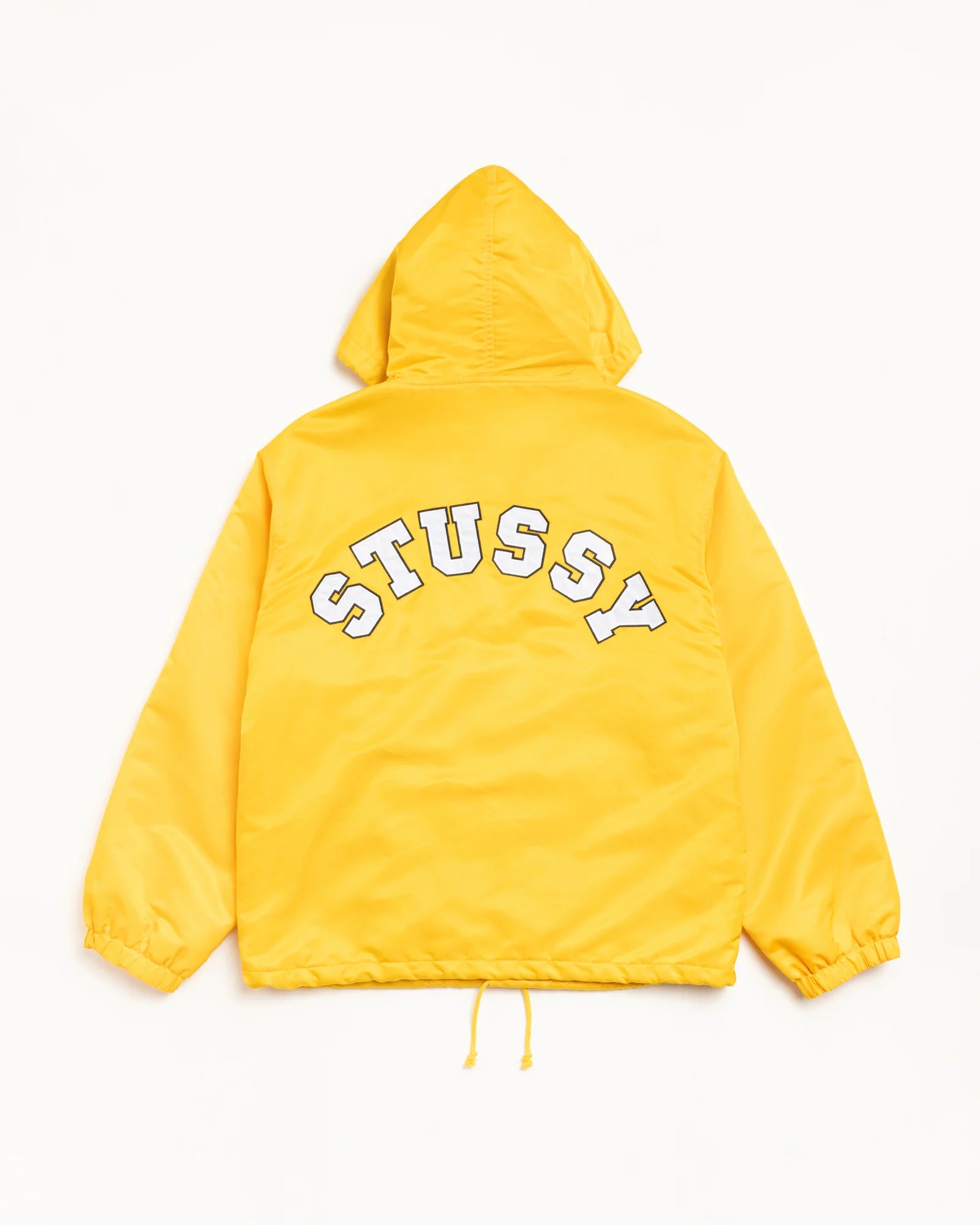 HOODED COACHES JACKET YELLOW