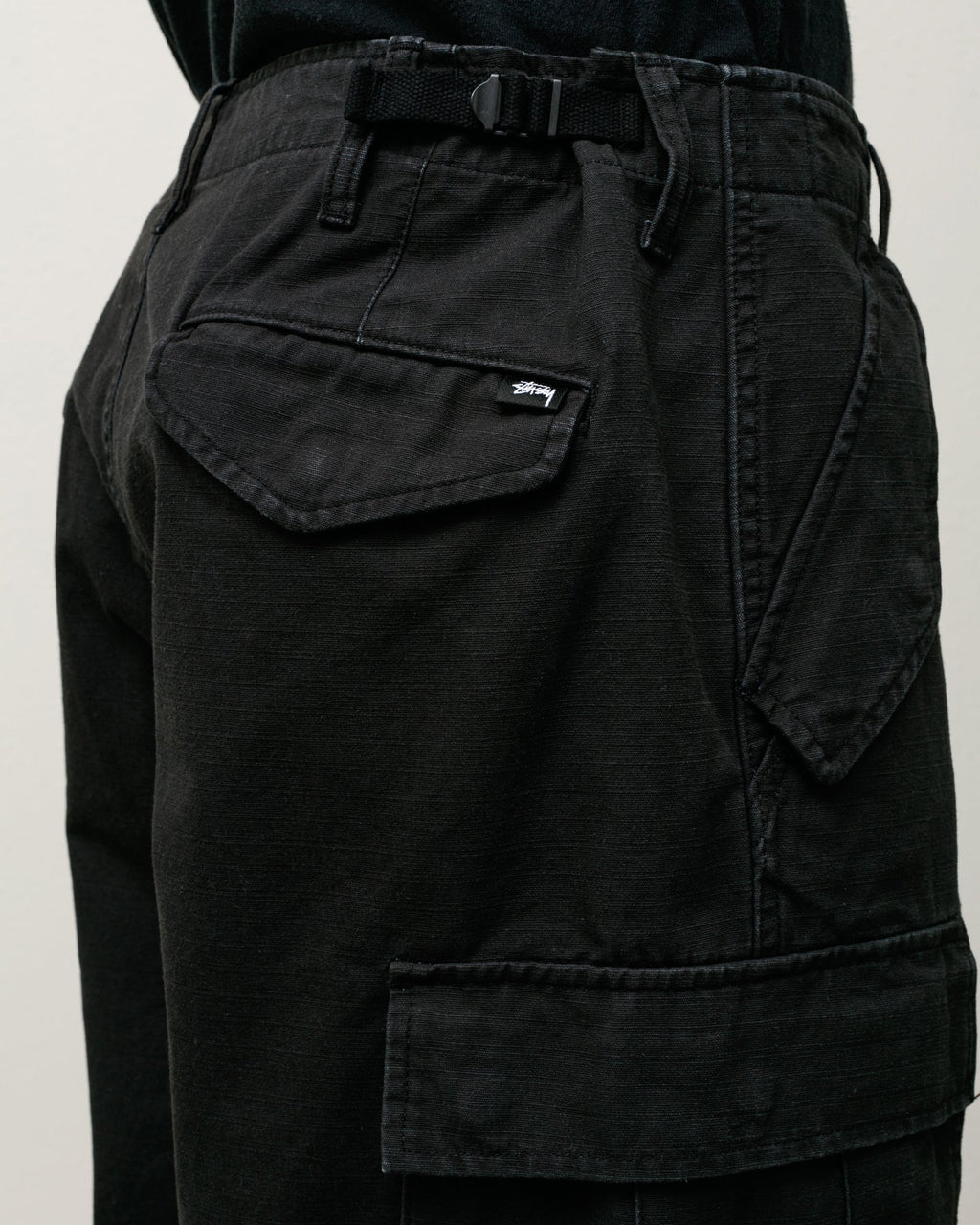 MILITARY CARGO PANT RIPSTOP BLACK