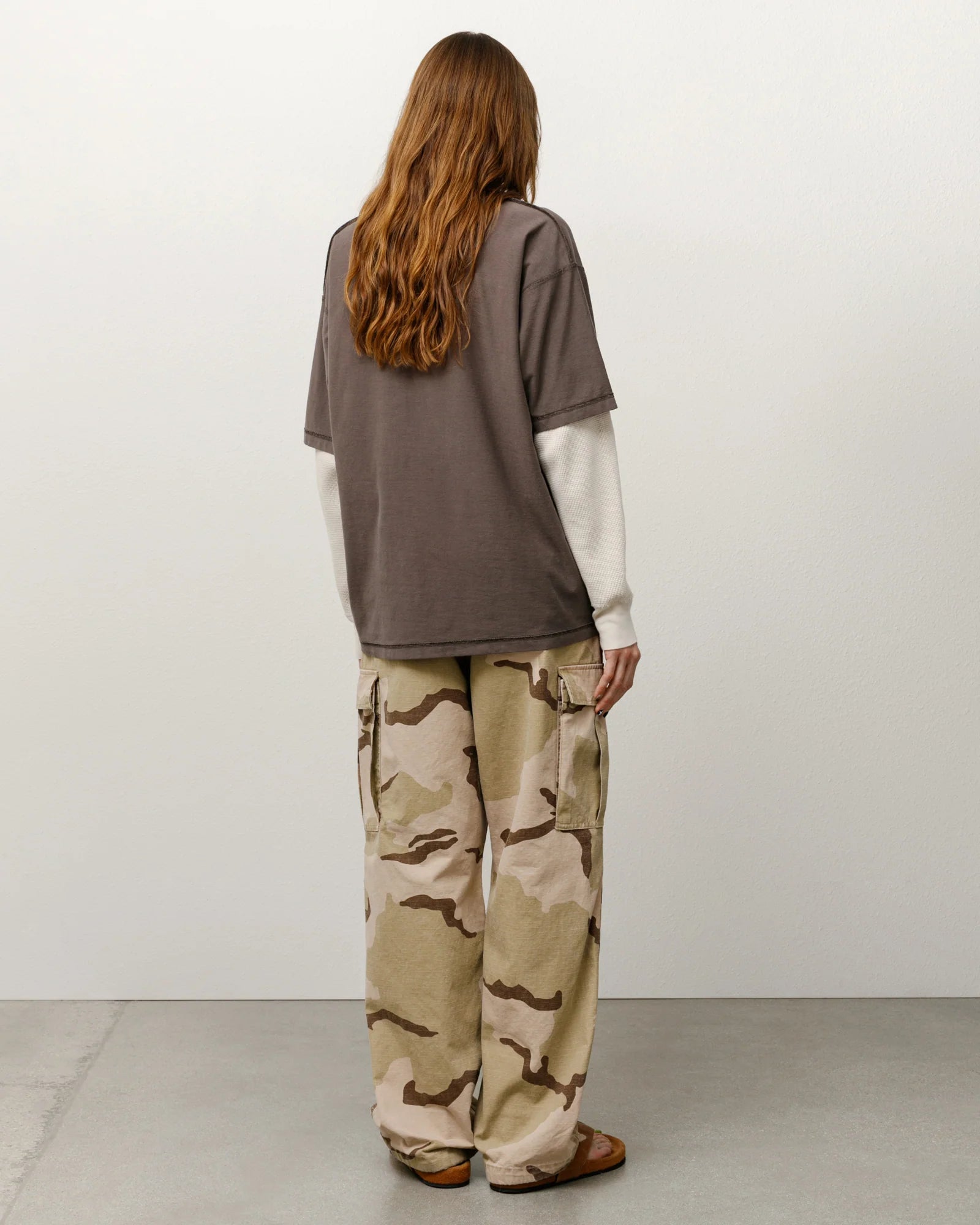 MILITARY CARGO PANT RIPSTOP SAND CAMO