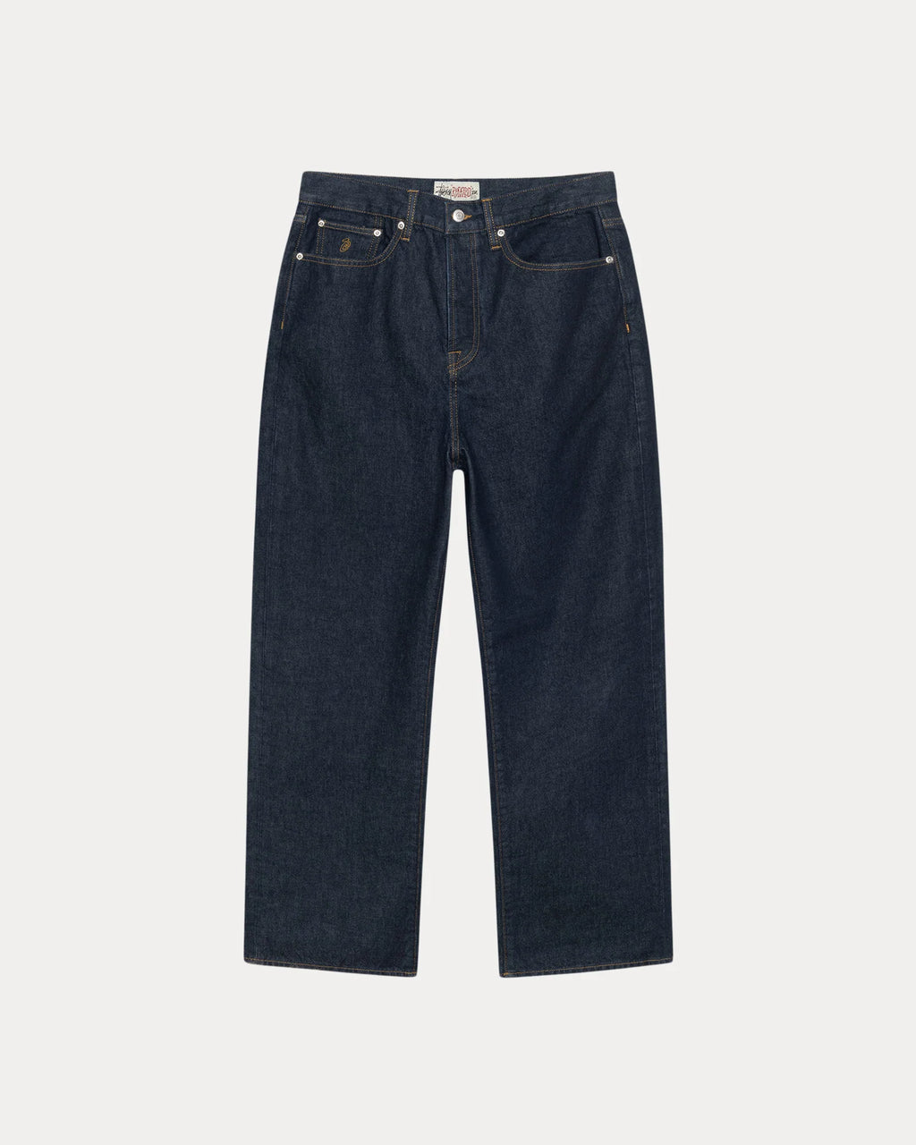 RELAXED JEANS DENIM RINSED INDIGO