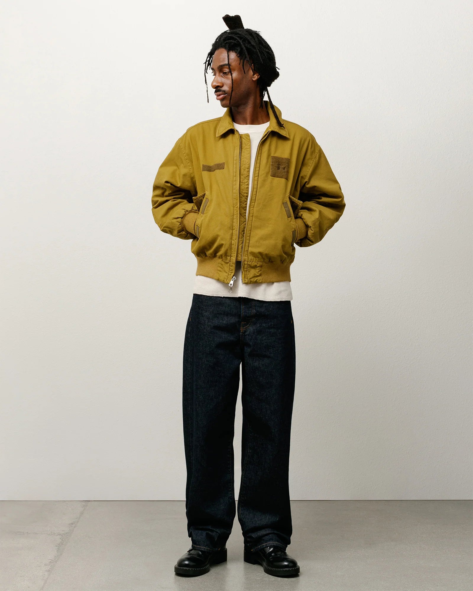 RELAXED JEANS DENIM RINSED INDIGO