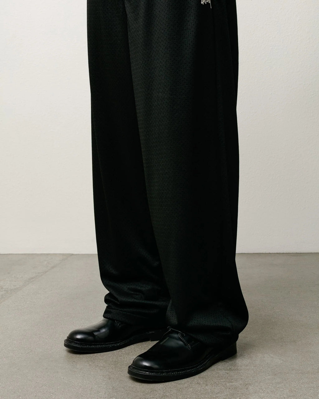MESH TRACK PANT BLACK