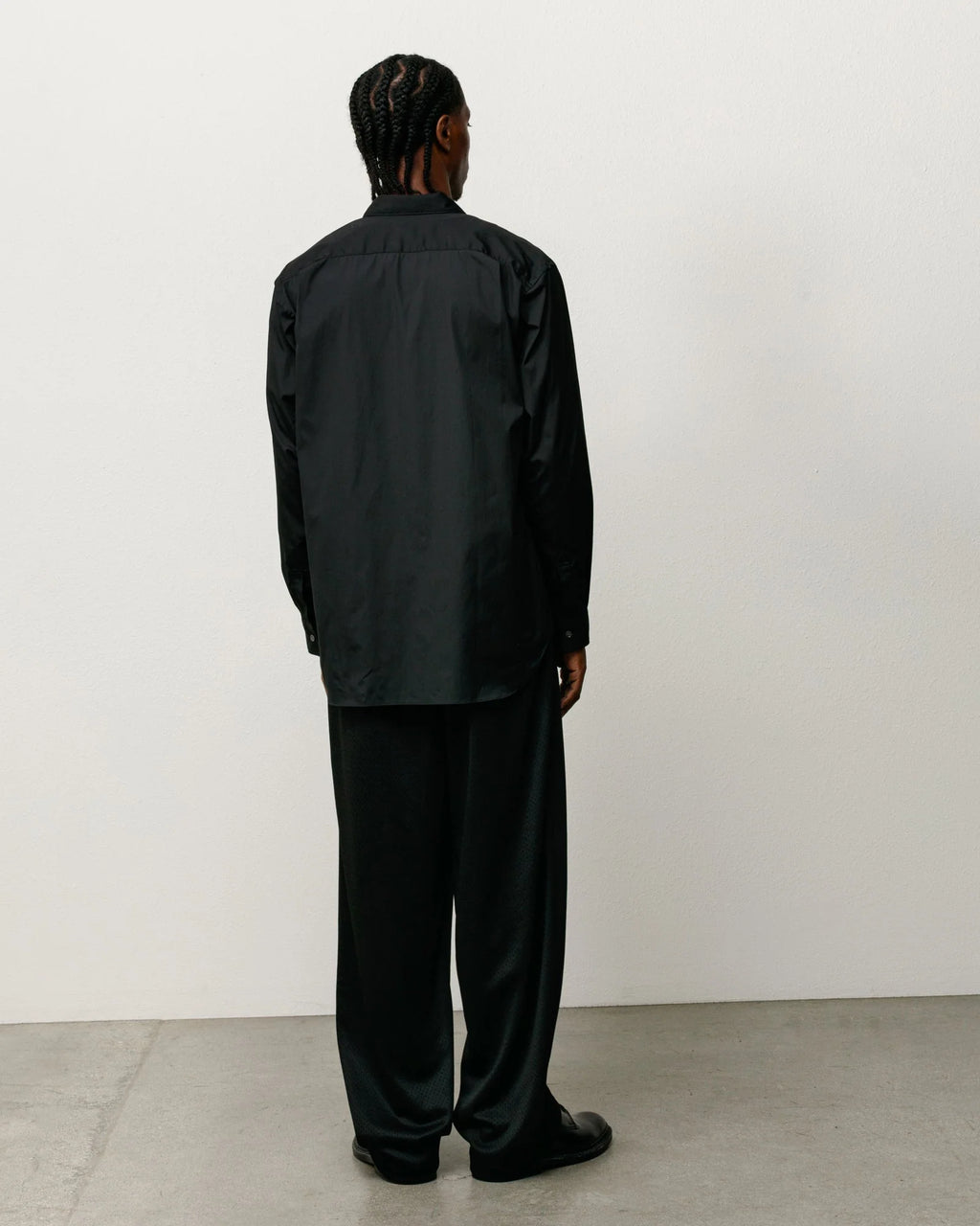 MESH TRACK PANT BLACK