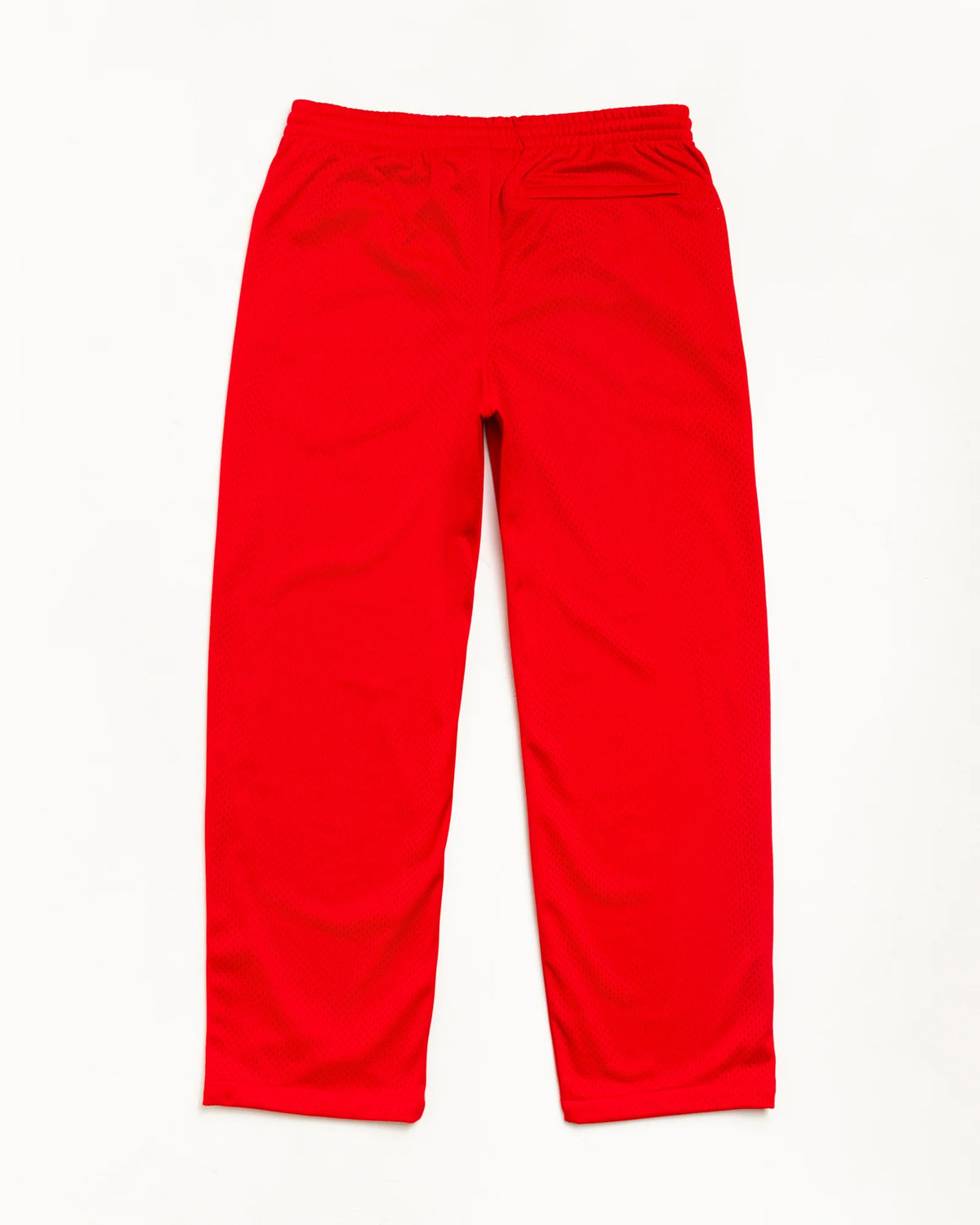 MESH TRACK PANT RED