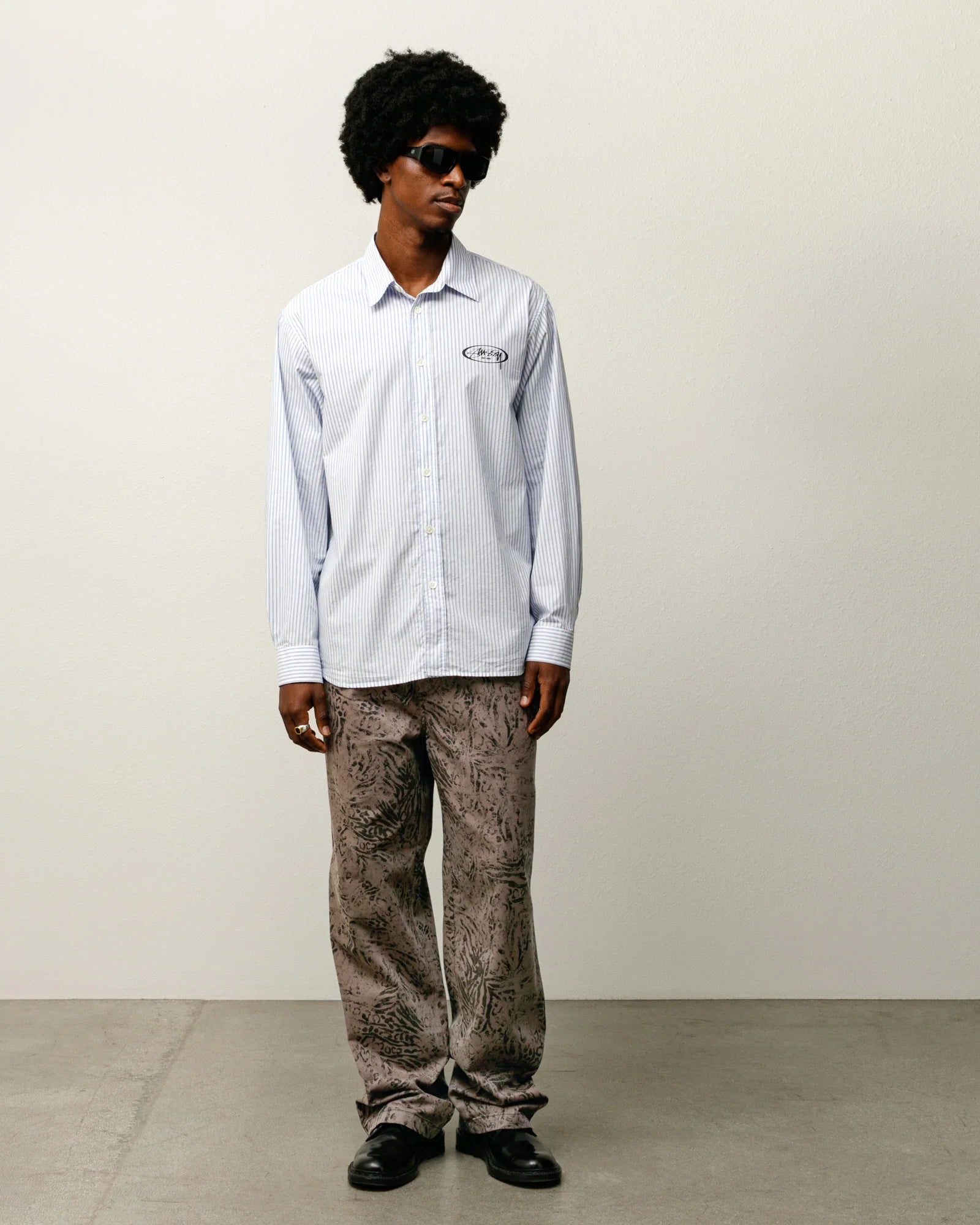 BEACH PANT COTTON TWILL FOSSIL