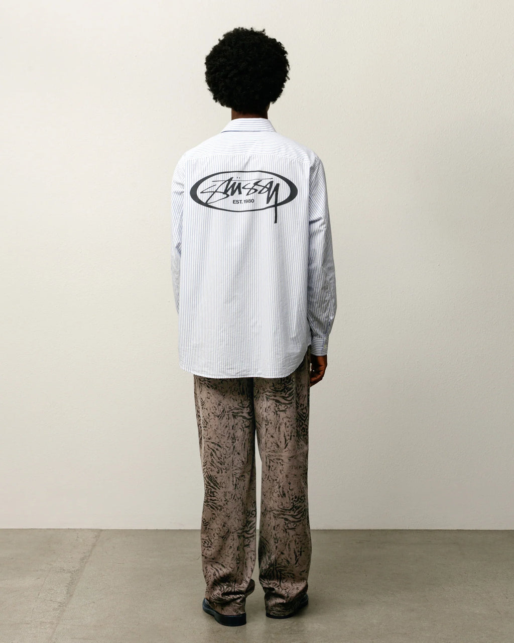 BEACH PANT COTTON TWILL FOSSIL