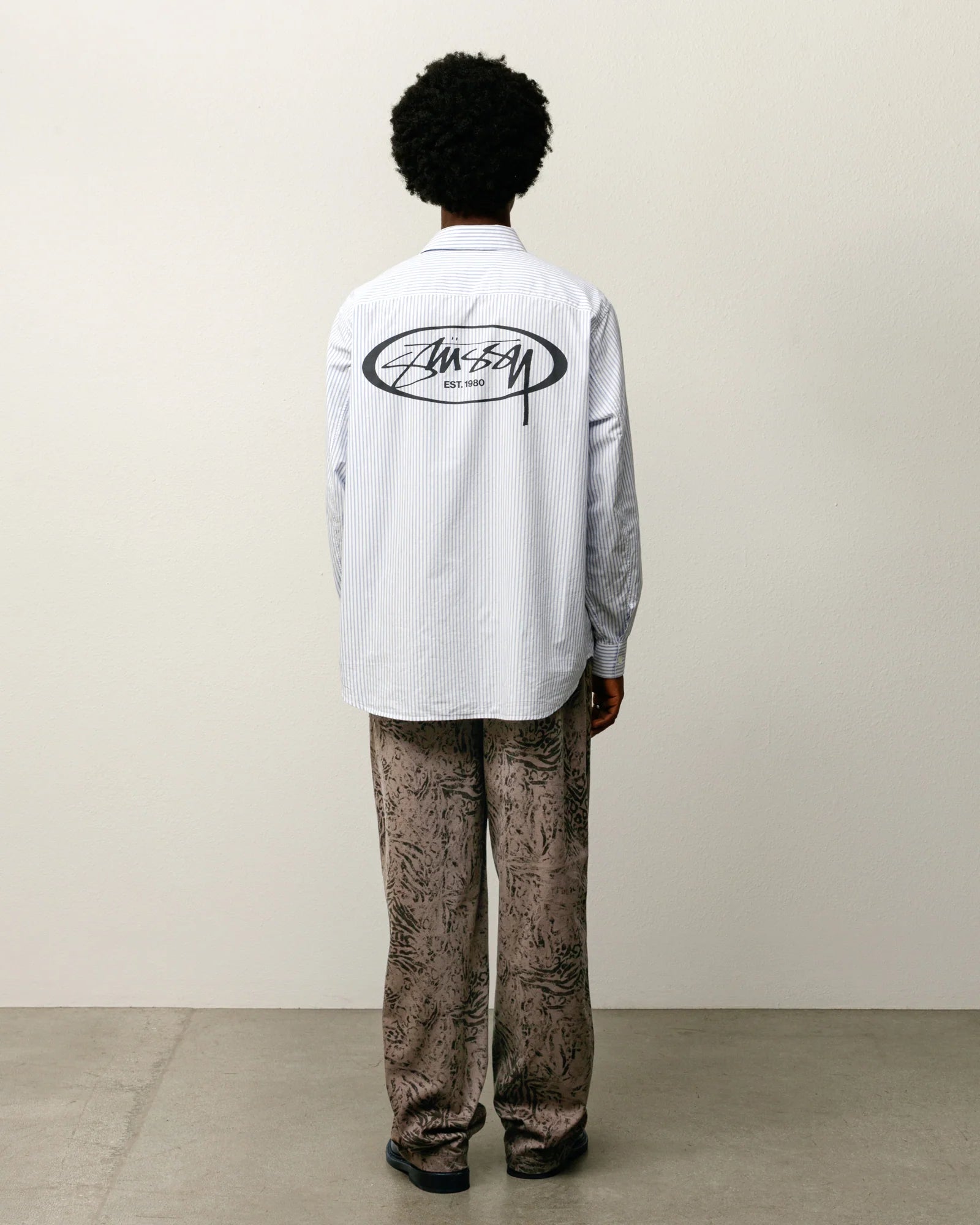 BEACH PANT COTTON TWILL FOSSIL