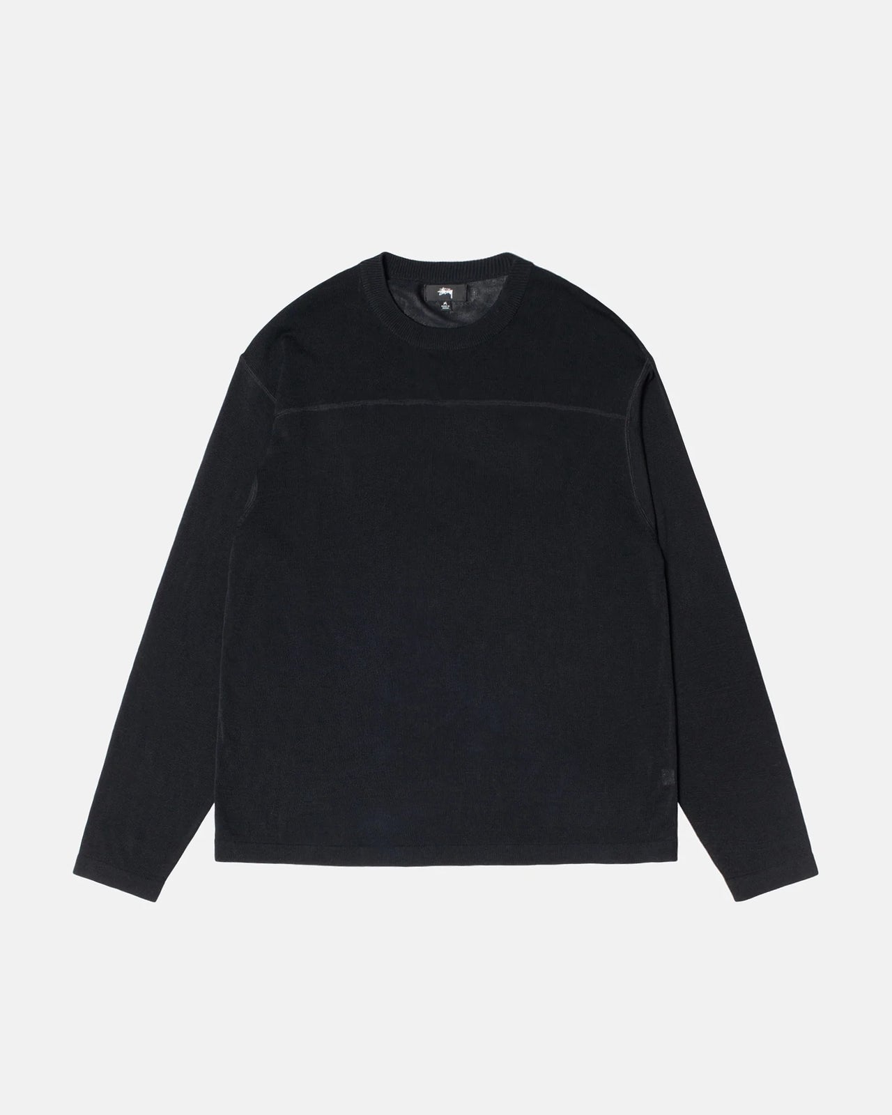 Stussy Football Sweater Black
