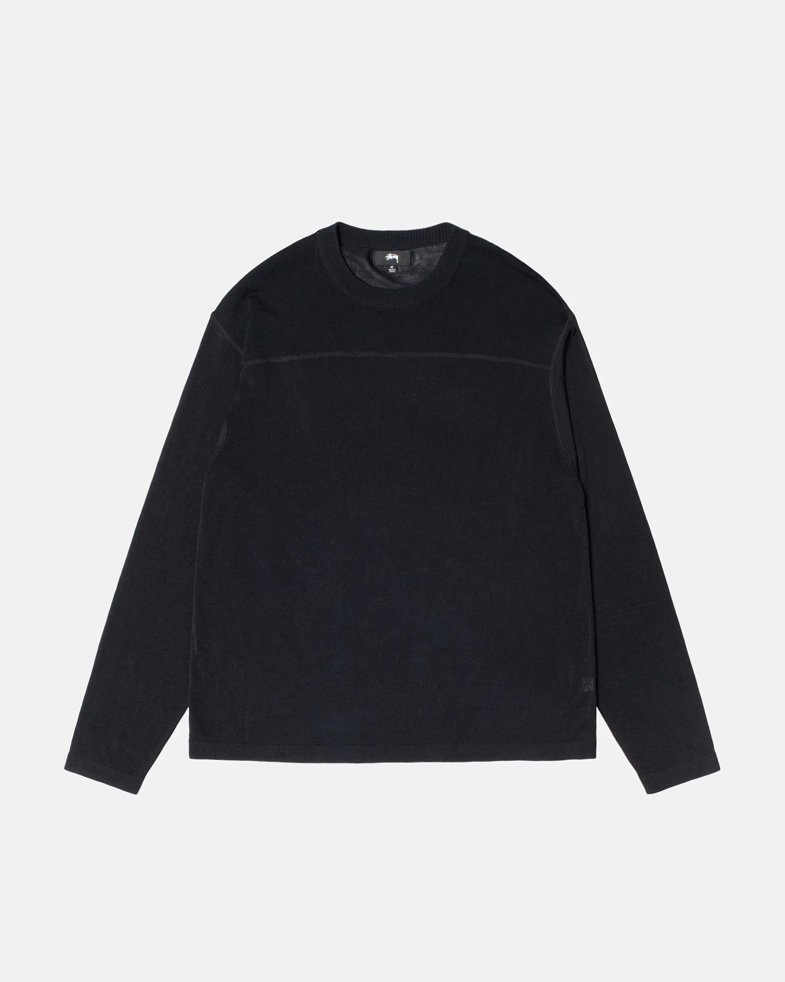 Stussy Football Sweater Black