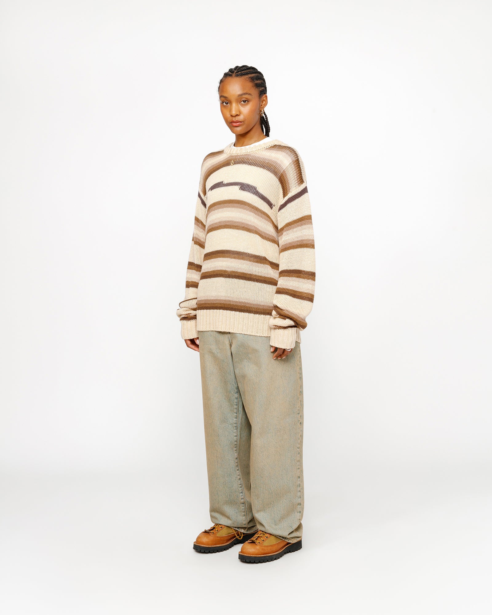 TONAL STRIPE SWEATER MULTI