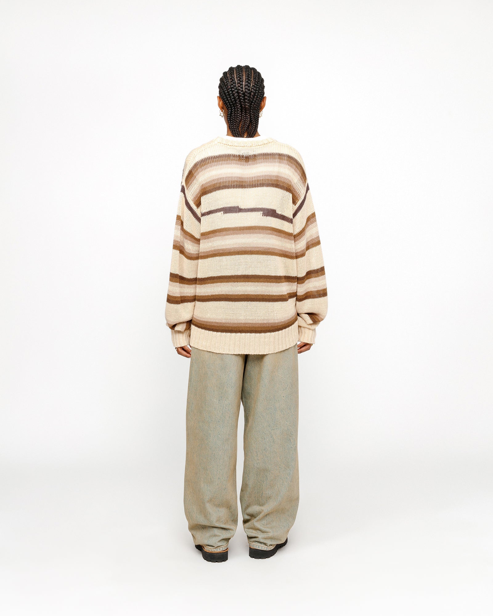 TONAL STRIPE SWEATER MULTI