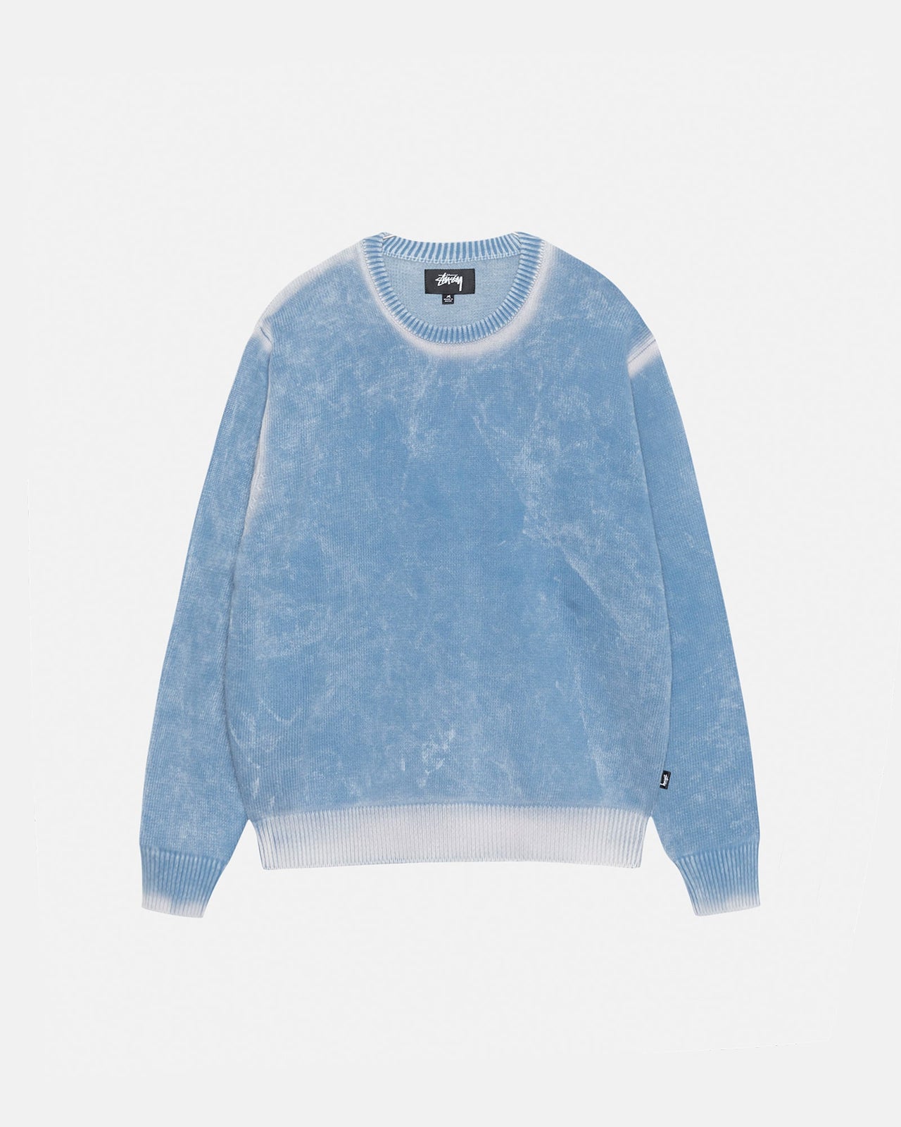 FADED COTTON CREW BLUE