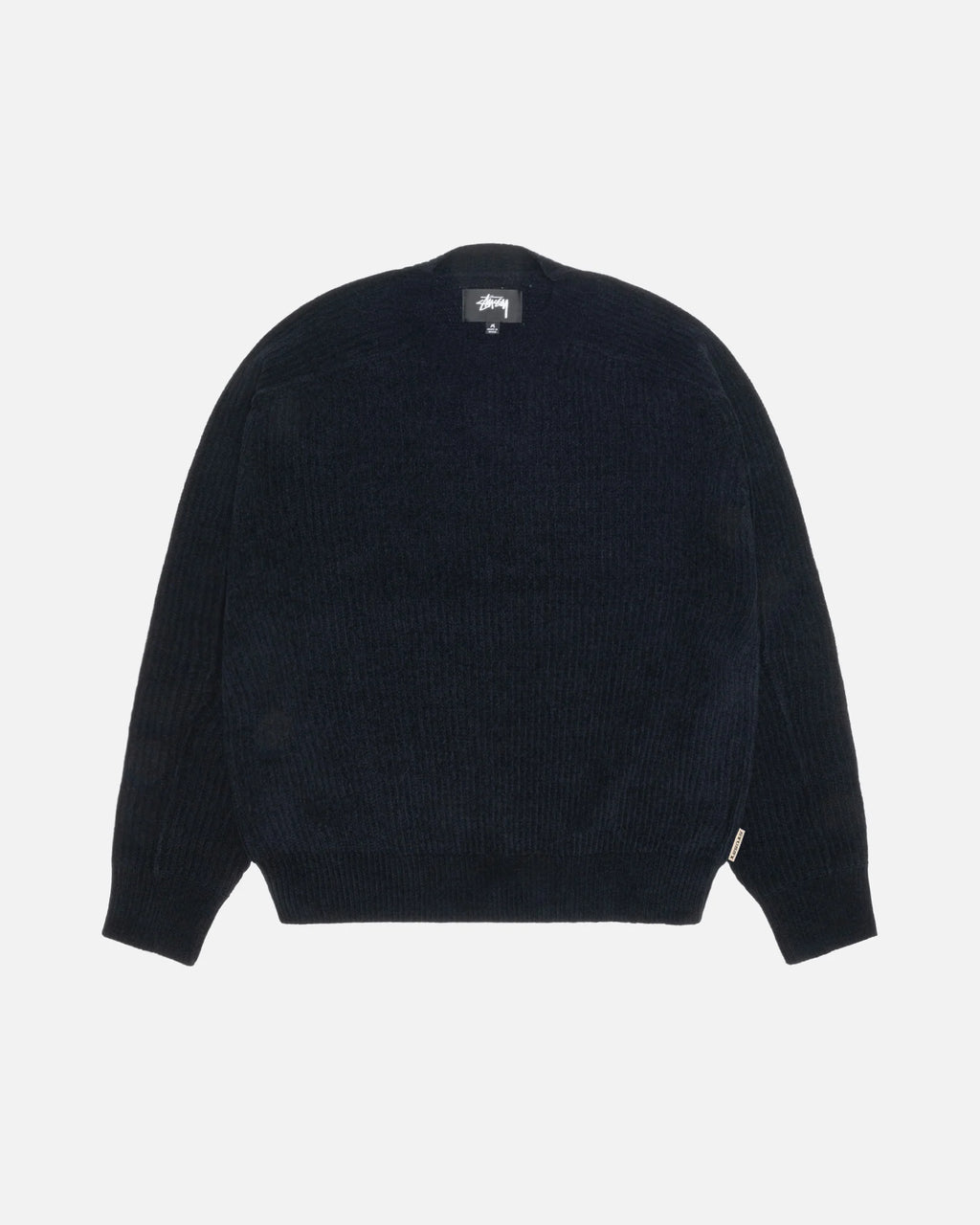EXPOSED SEAM SWEATER BLACK