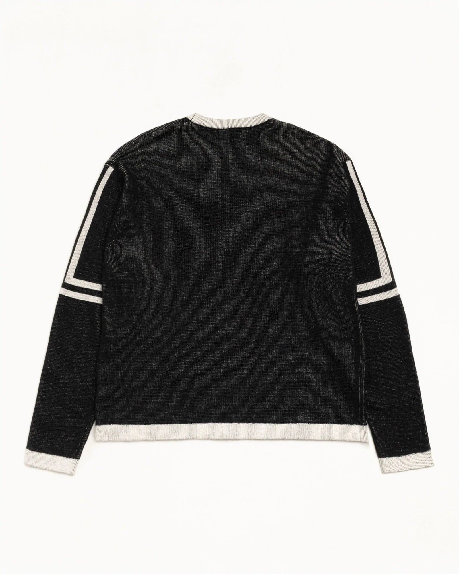 STUSSY ALPINE SWEATER BLACK