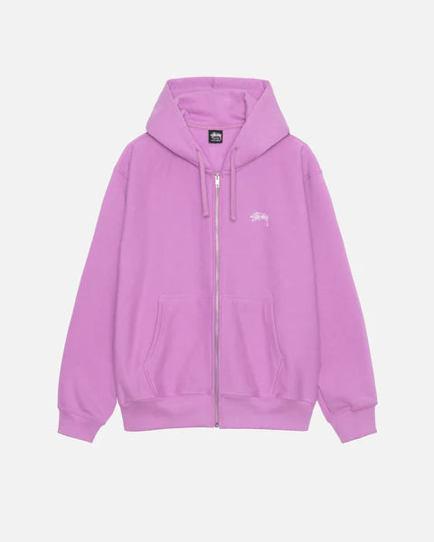 Stock Logo Zip Hood Violet