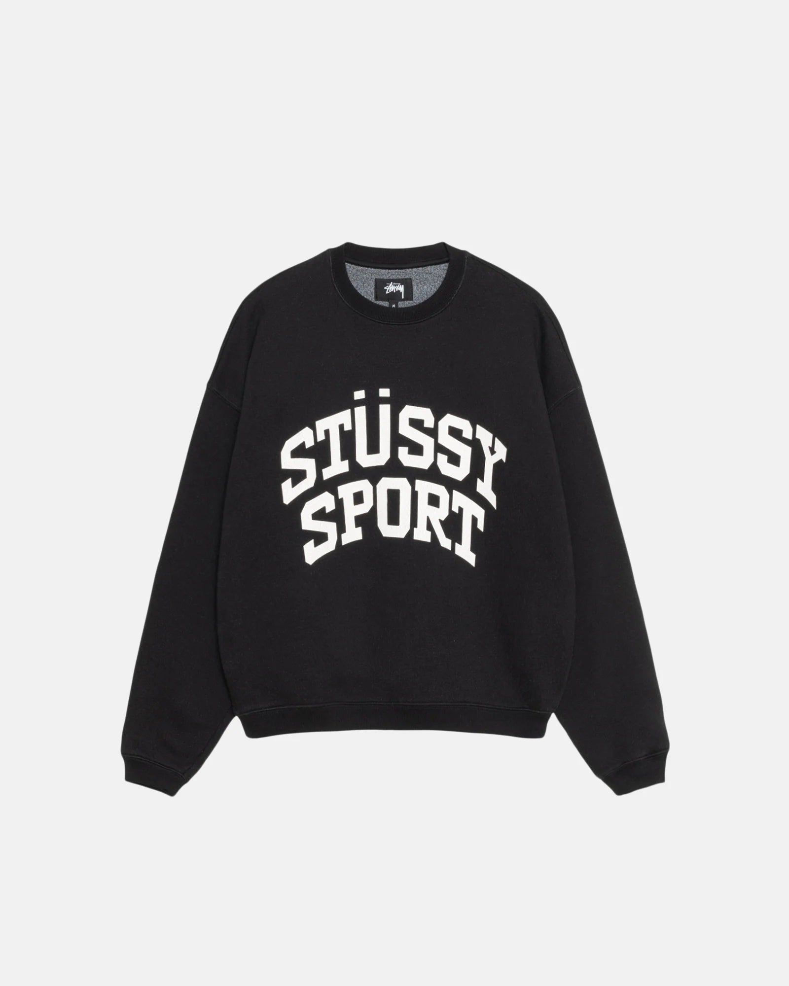 BIG CRACKLE SPORT CREW WASHED BLACK