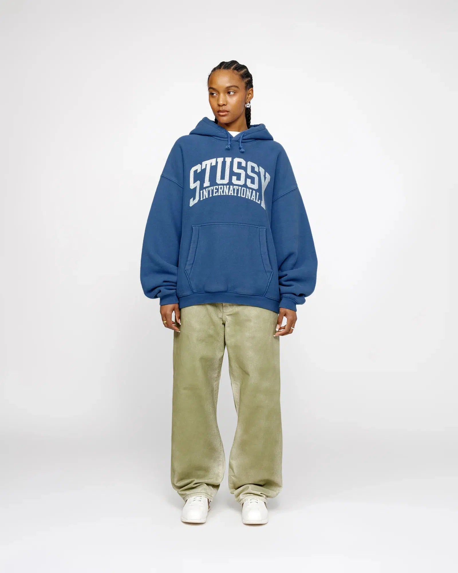STUSSY INTL RELAXED HOOD BLUE – Neighborhood