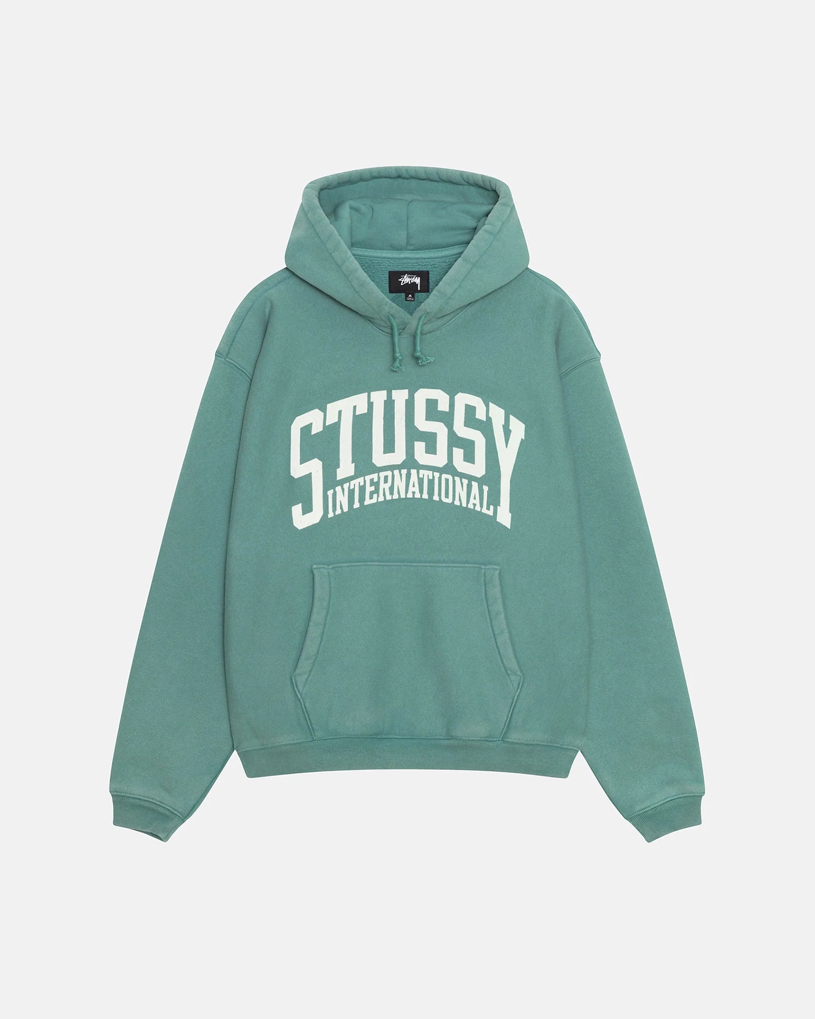 STUSSY INTL RELAXED HOOD TEAL