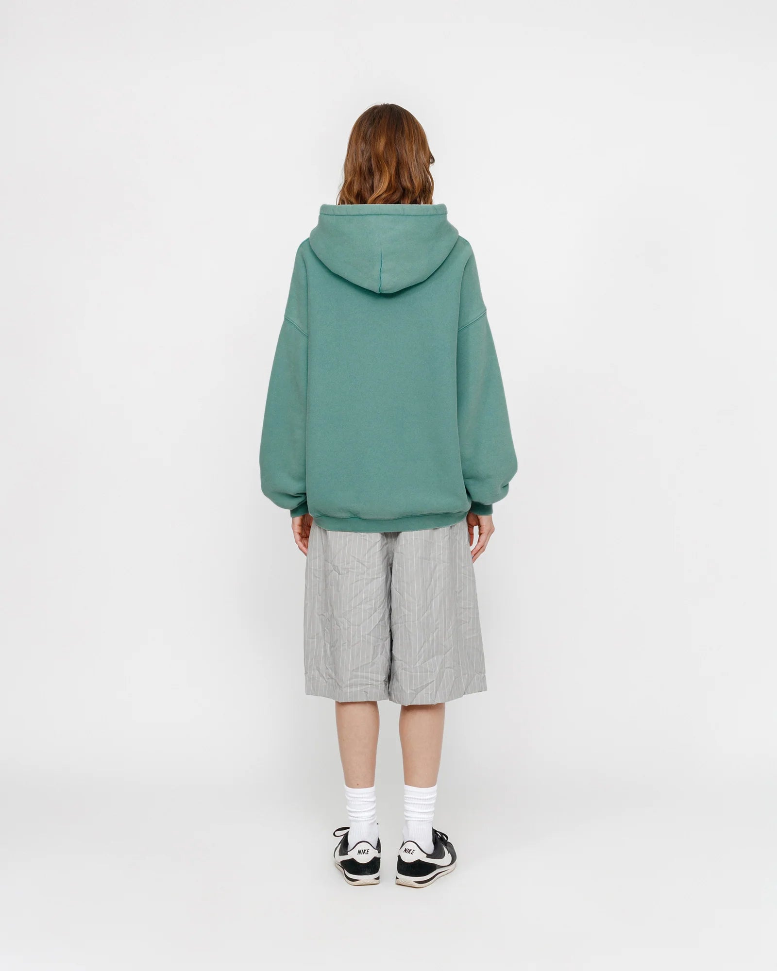 STUSSY INTL RELAXED HOOD TEAL