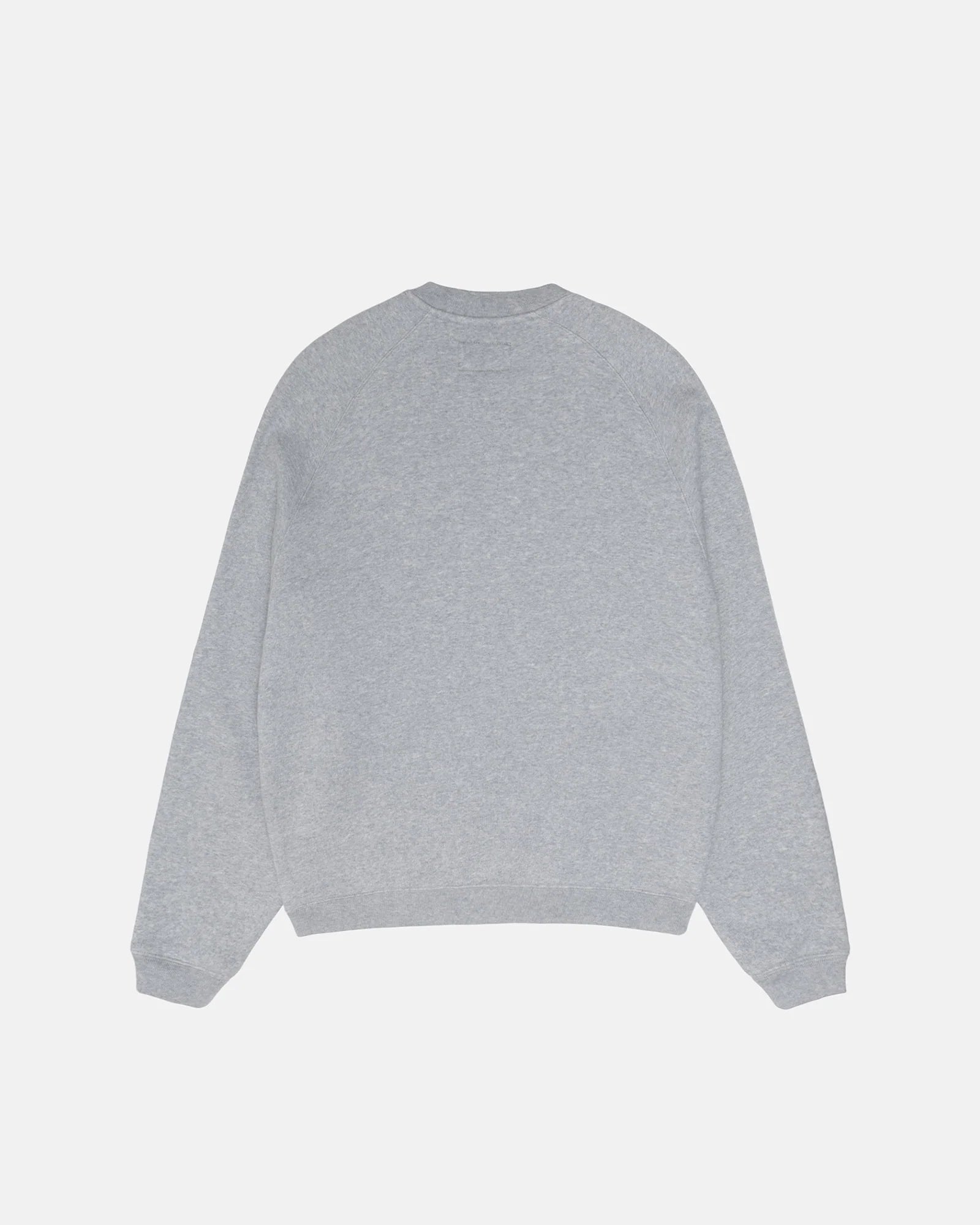 RAGLAN SLEEVE CREW GREY HEATHER